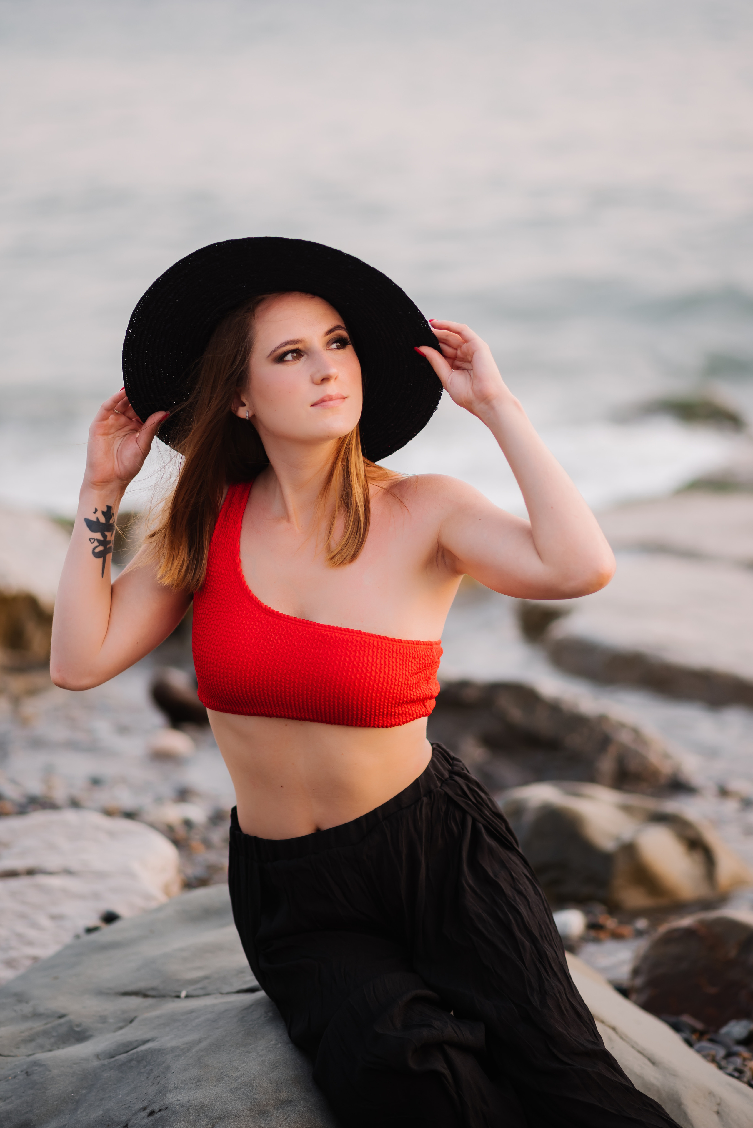 На пляже. Семейный и женский фотограф Лоо Краснодар Сочи Энем Татьяна Трибурт