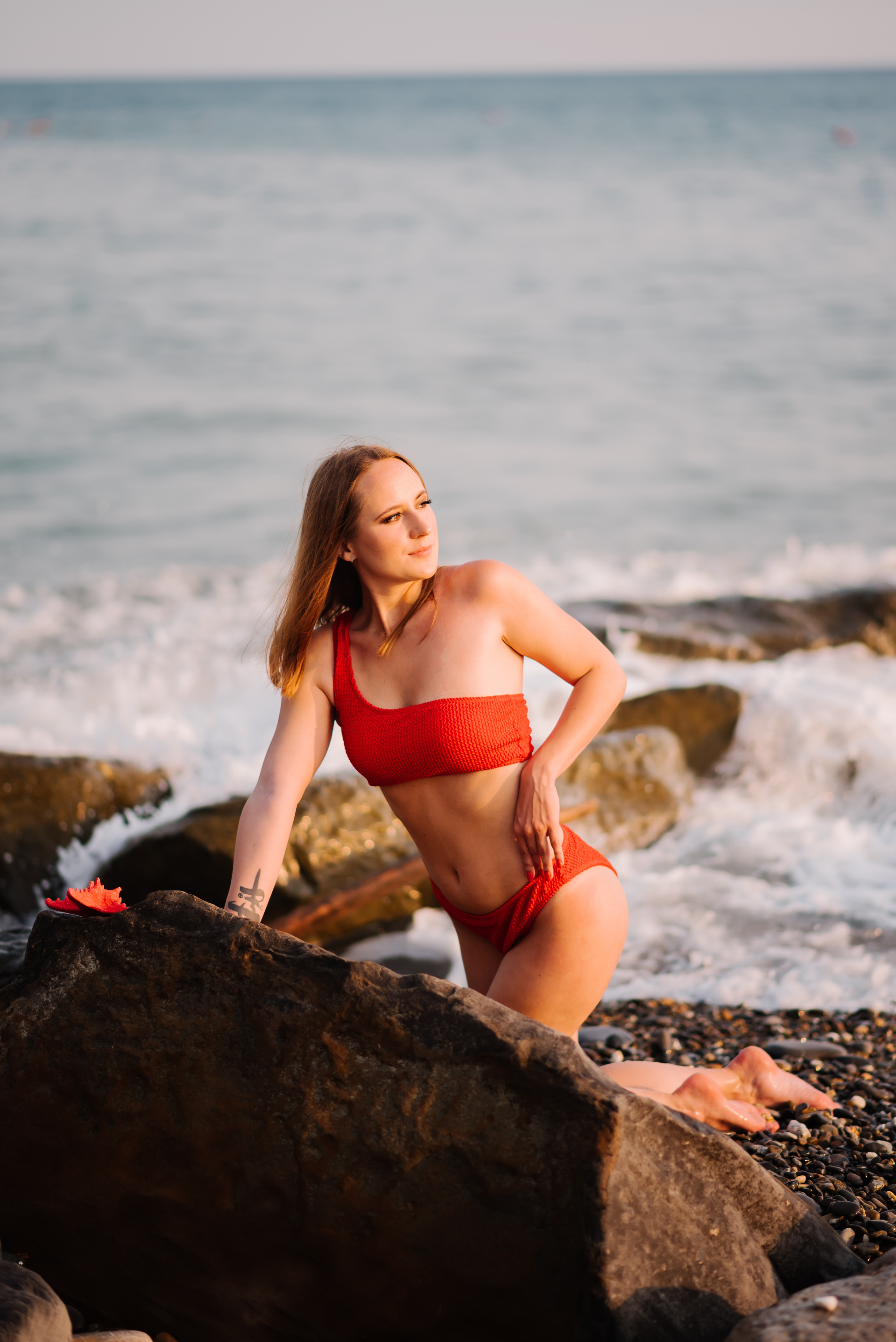 На пляже. Семейный и женский фотограф Лоо Краснодар Сочи Энем Татьяна Трибурт