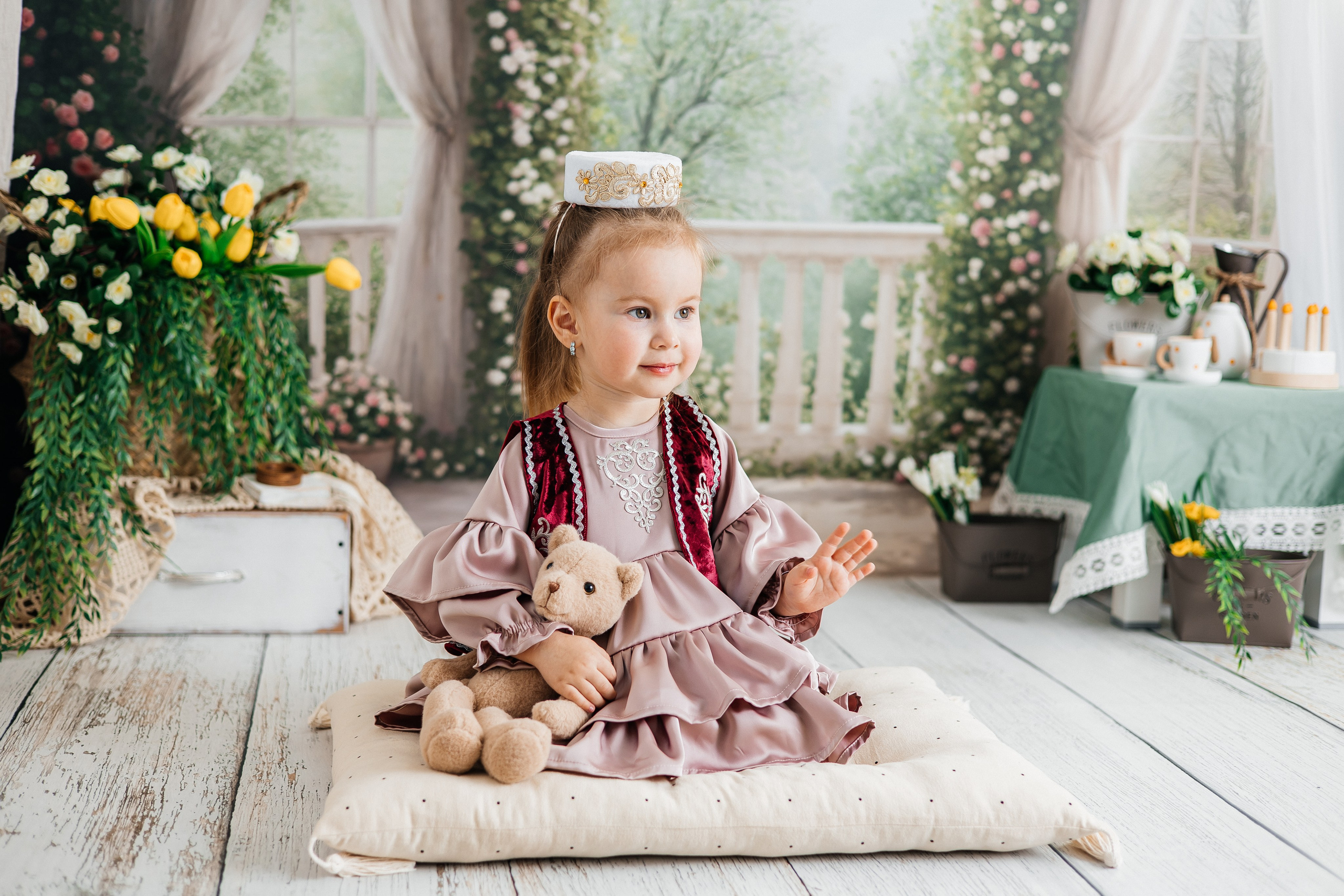 Красота костюма «татарский». Фотограф новорождённых Екатерина Боброва. Ульяновск