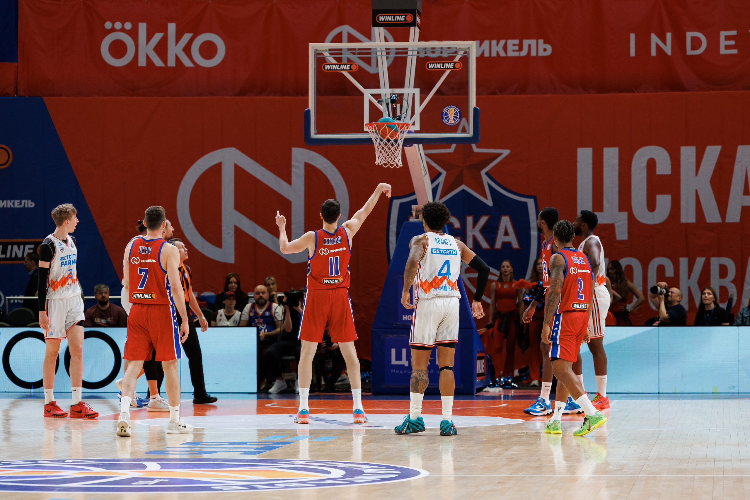 Баскетбол. ЦСКА — ПАРМА