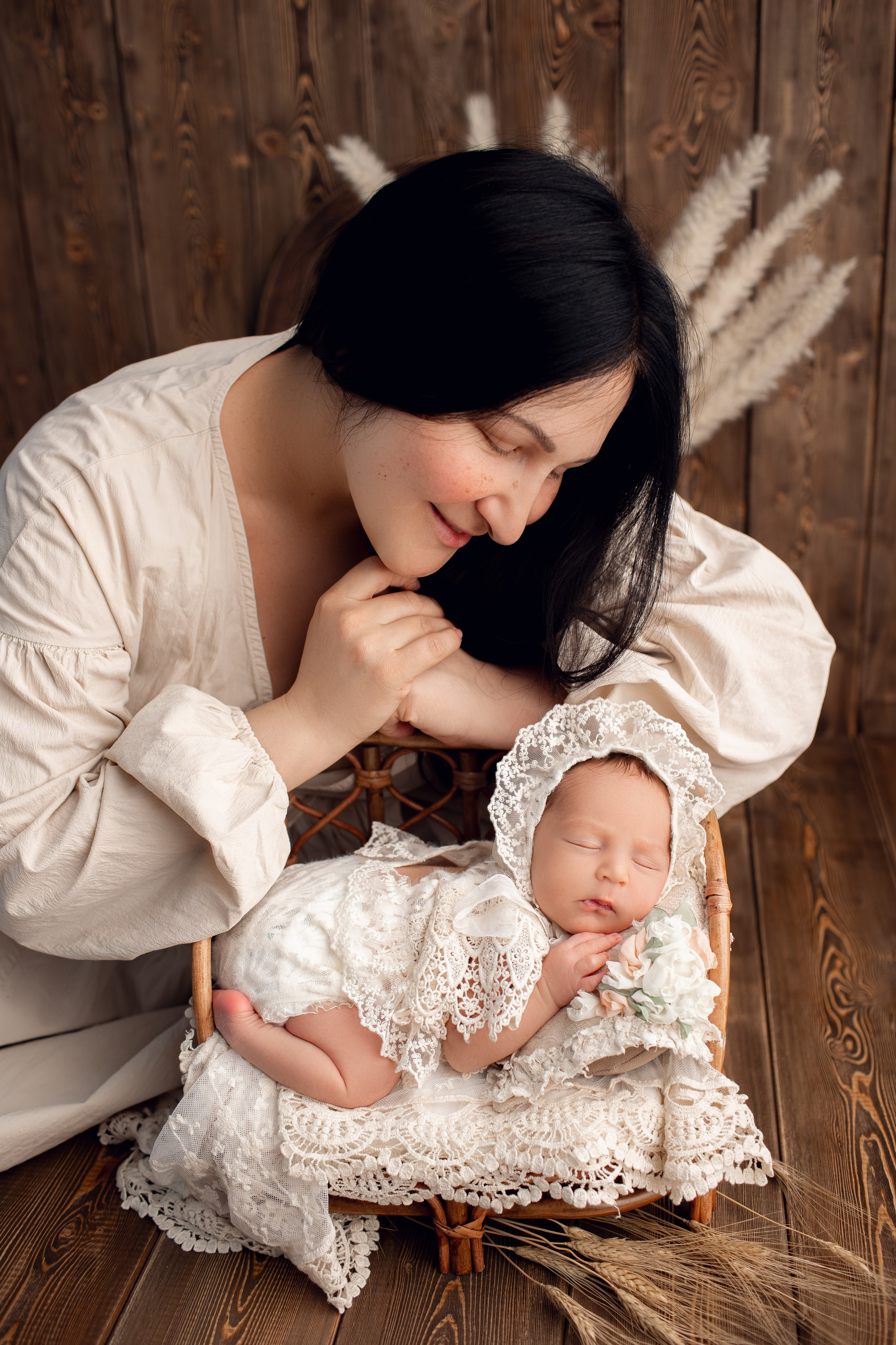 Фотосессия новорождённых. Фотограф Беременности и Новорождённых в Кемерово