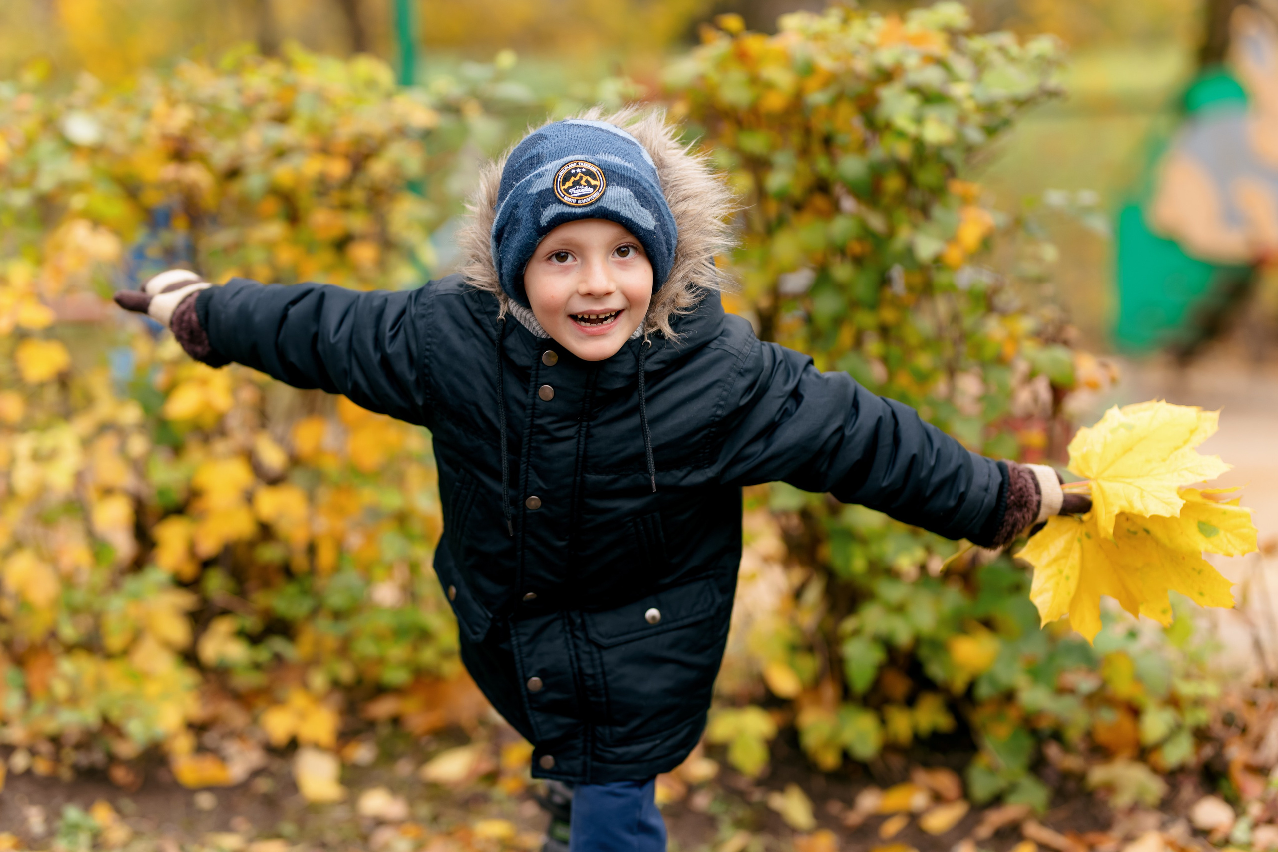 Осень в садике. Свадебный и семейный фотограф в Туле и области Маша Костина