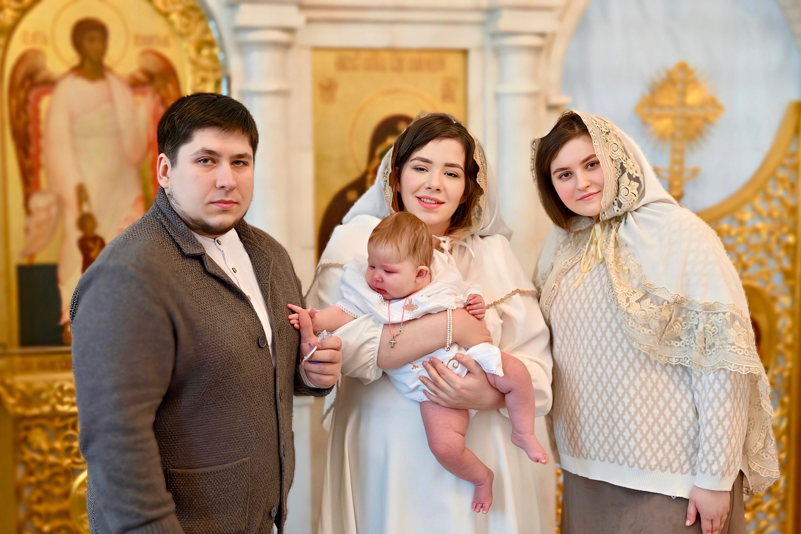 Крещение в Царицыно. Семейный и детский фотограф Москва