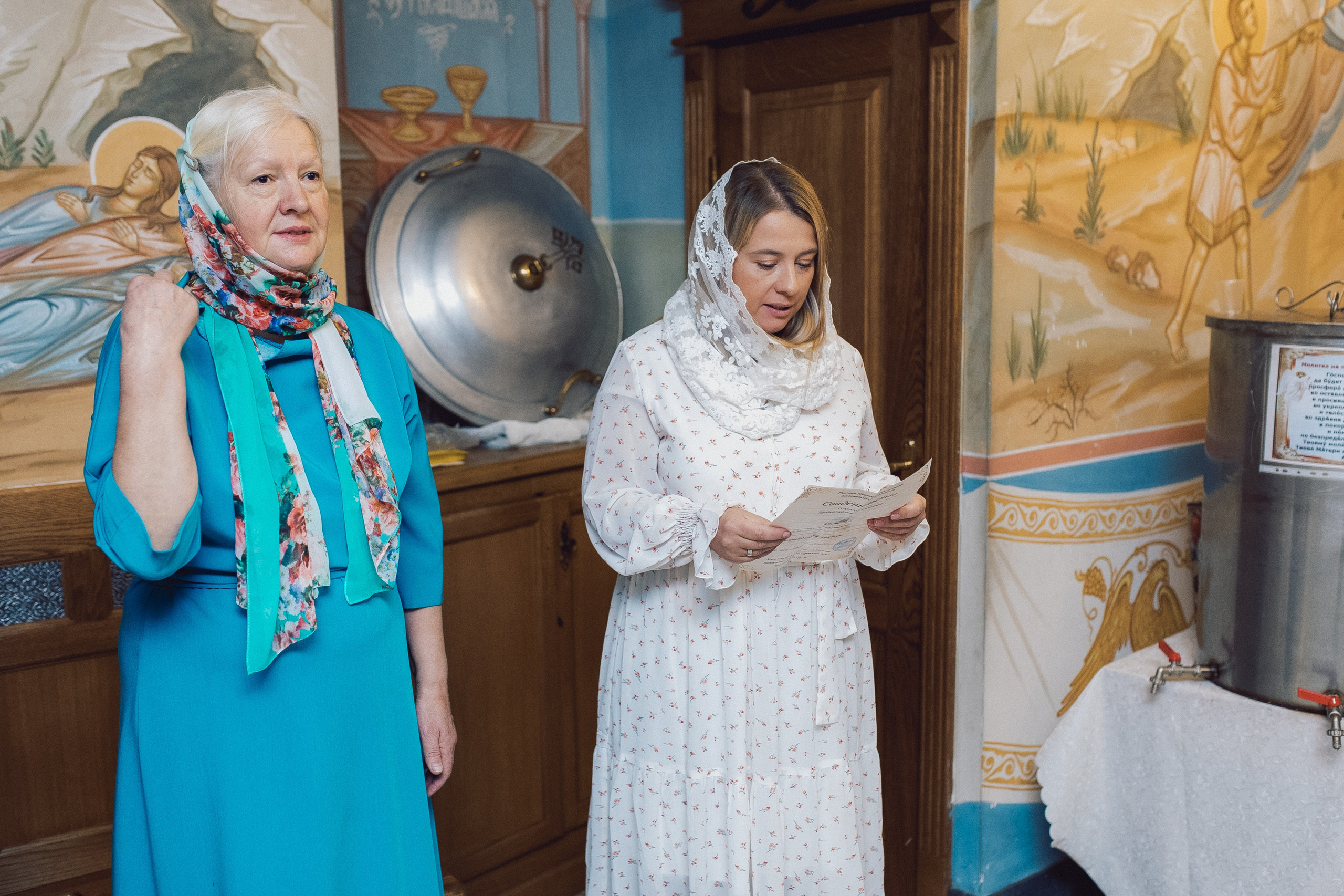 Крещение в Троицком соборе