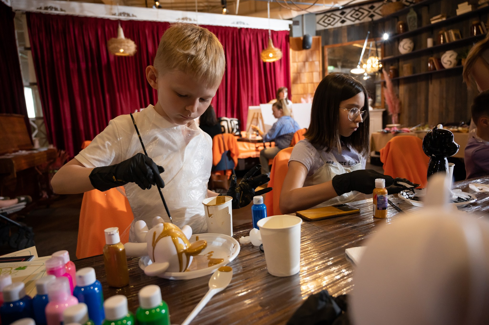 Творчество в ресторане Большая кухня. Свадебный и семейный фотограф из Санкт-Петербурга Климов Анатолий