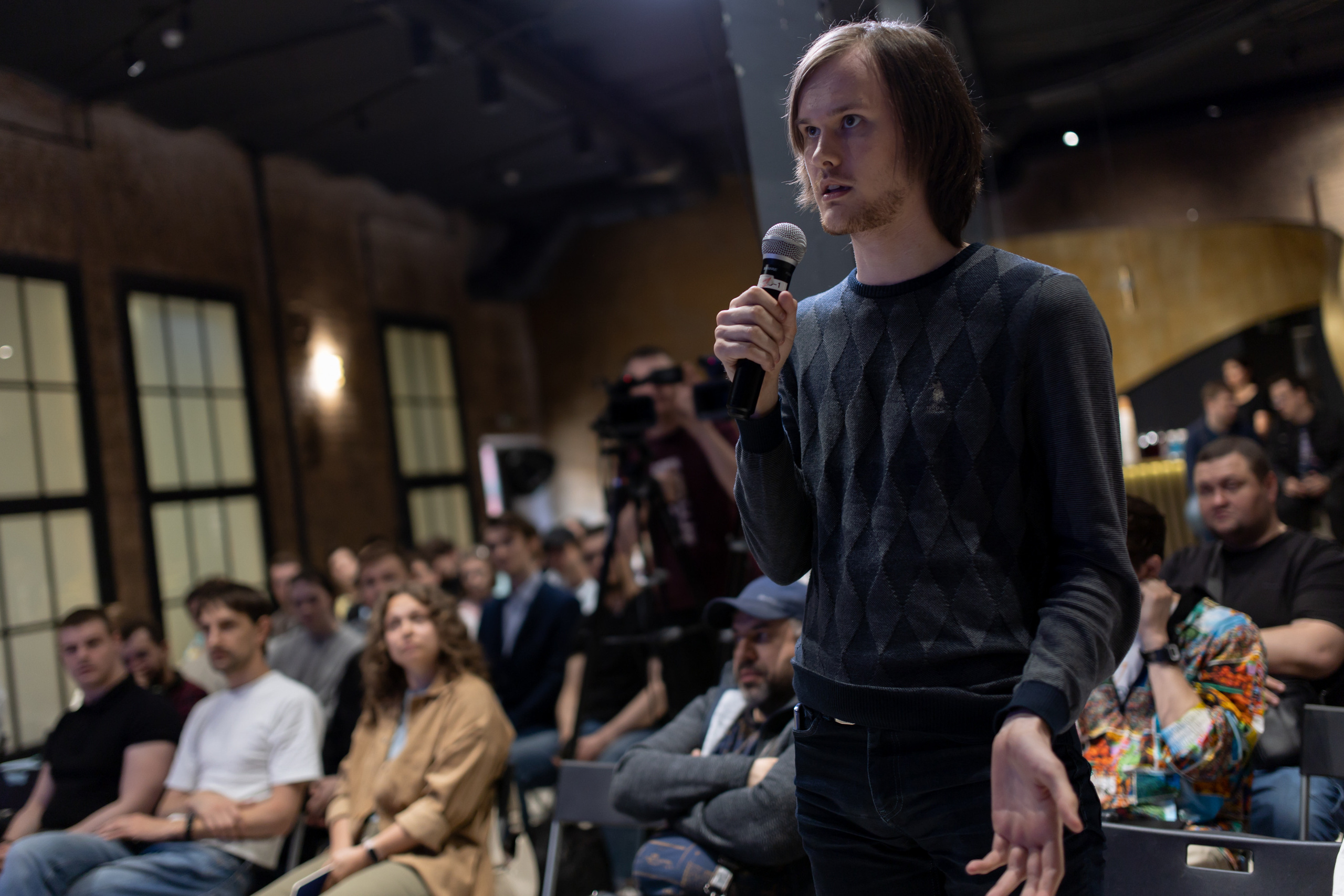 Конференции, митапы, тестраны. Репортажный фотограф