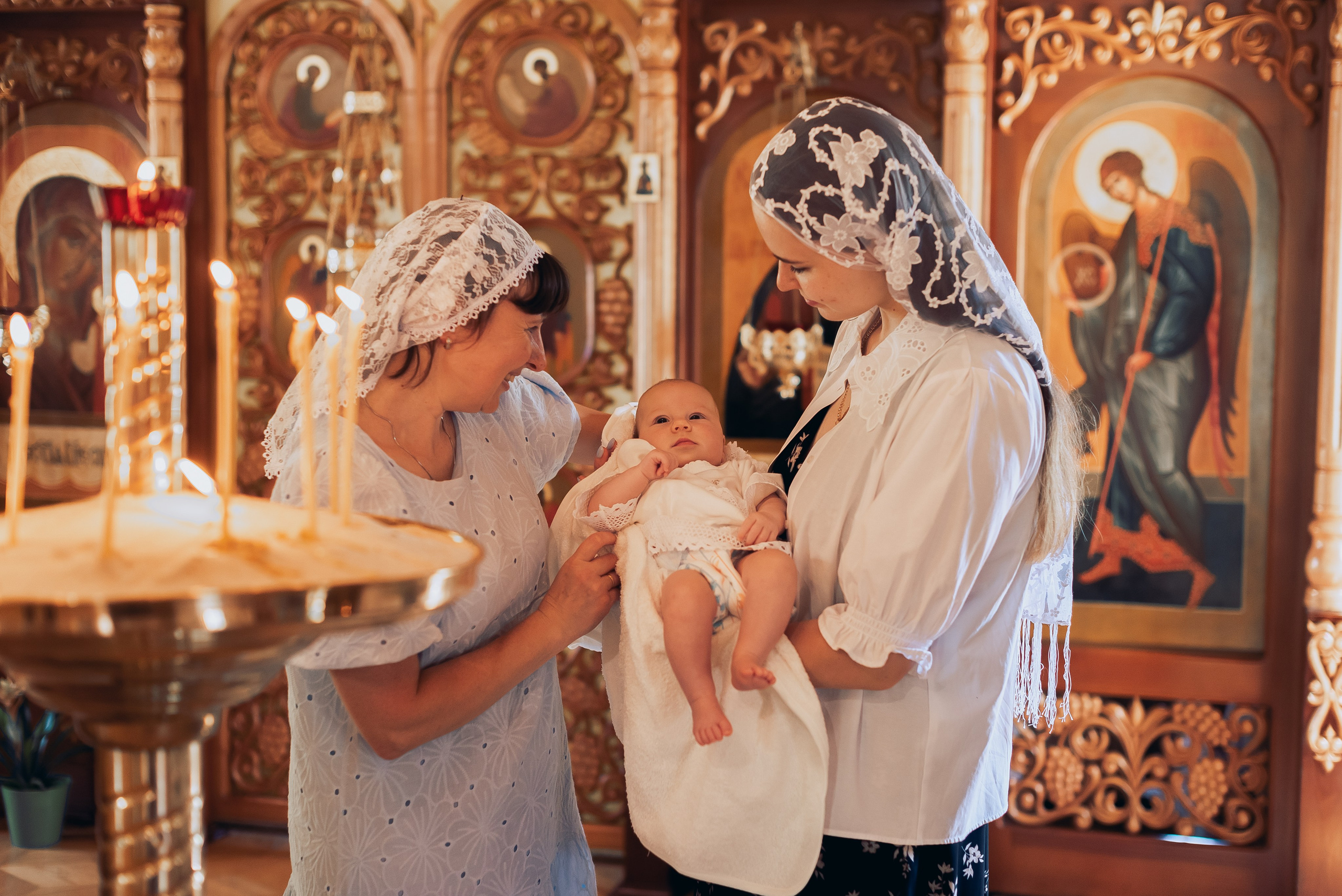 Крещение Евы. Фотограф Татьяна Иванчикова