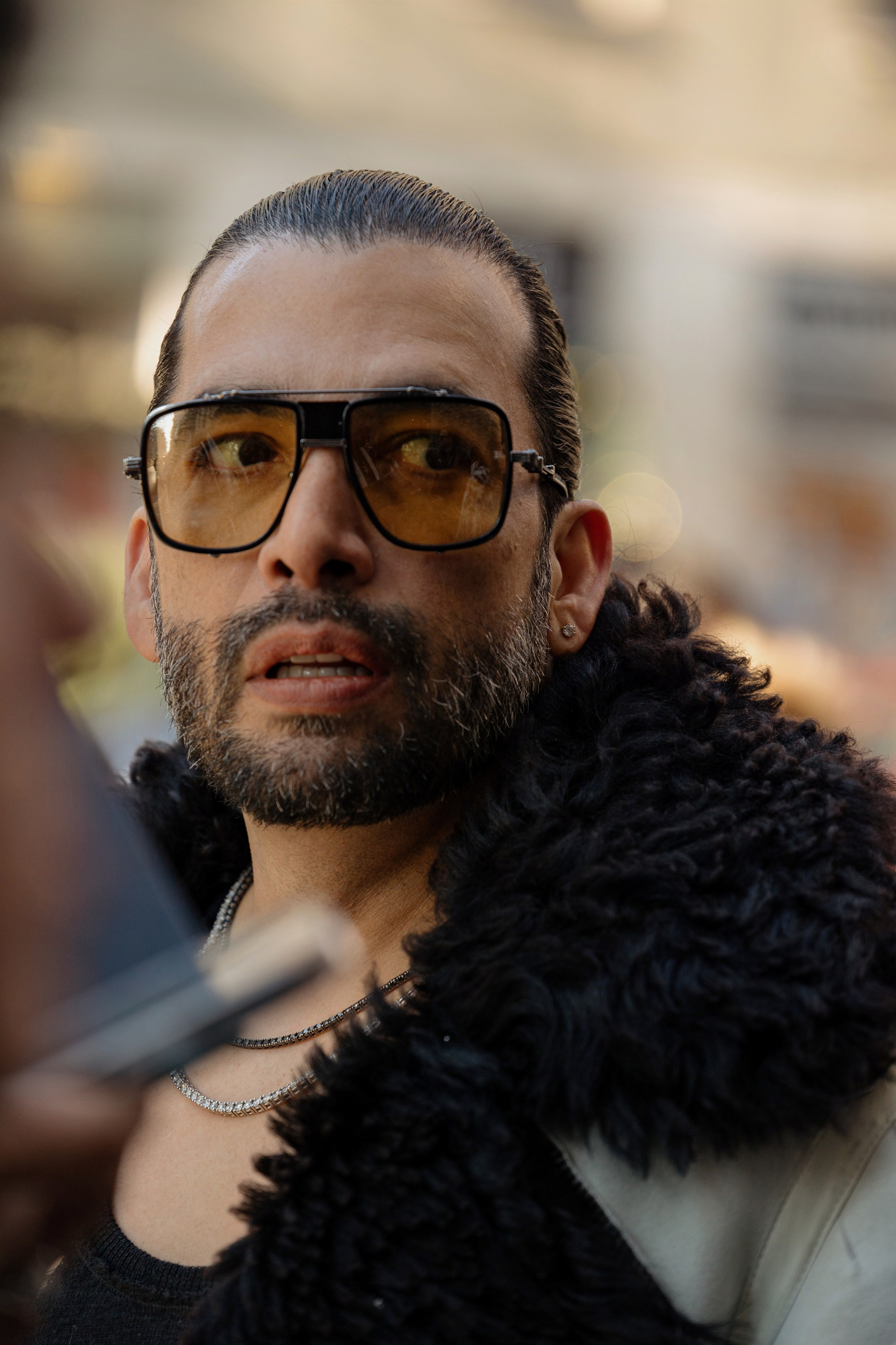 Milan Mens fashion week FW 24/25 D&G. Photographer in Milan Ivan Goncharov