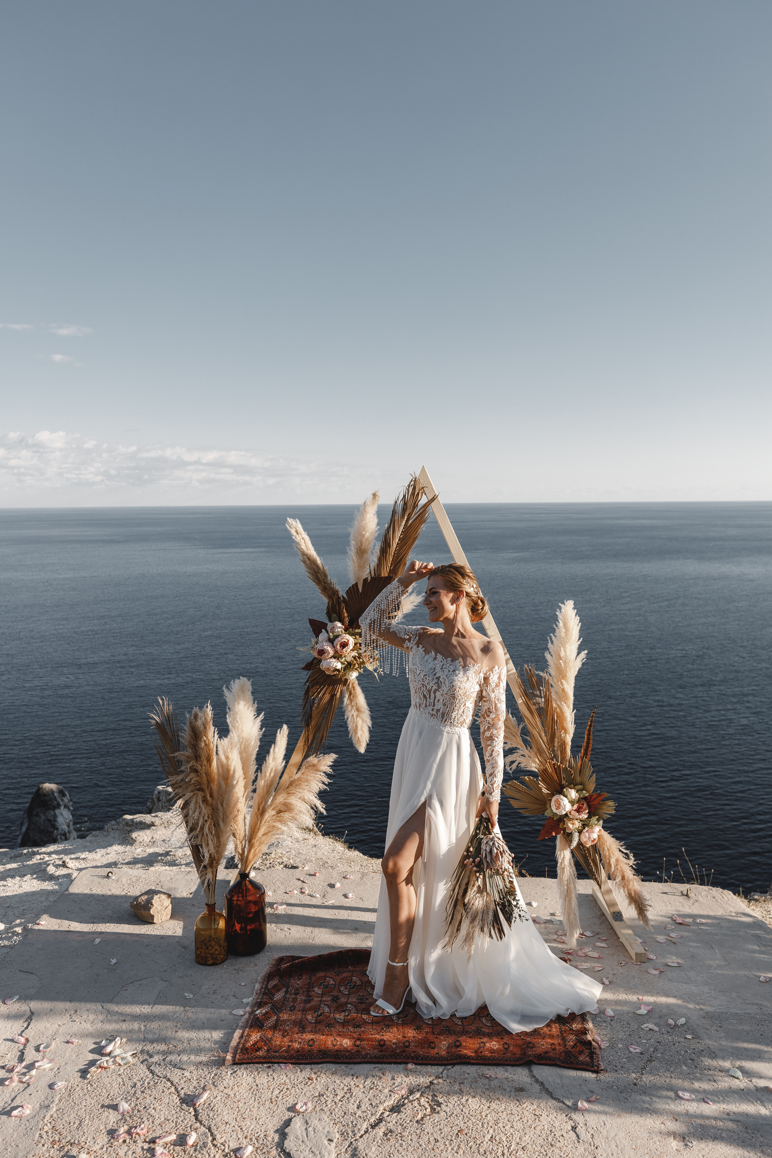 Ира и Максим фотосессия на Фиоленте и в Балаклаве. Свадебный фотограф в Крыму и Севастополе — Белов Виталий