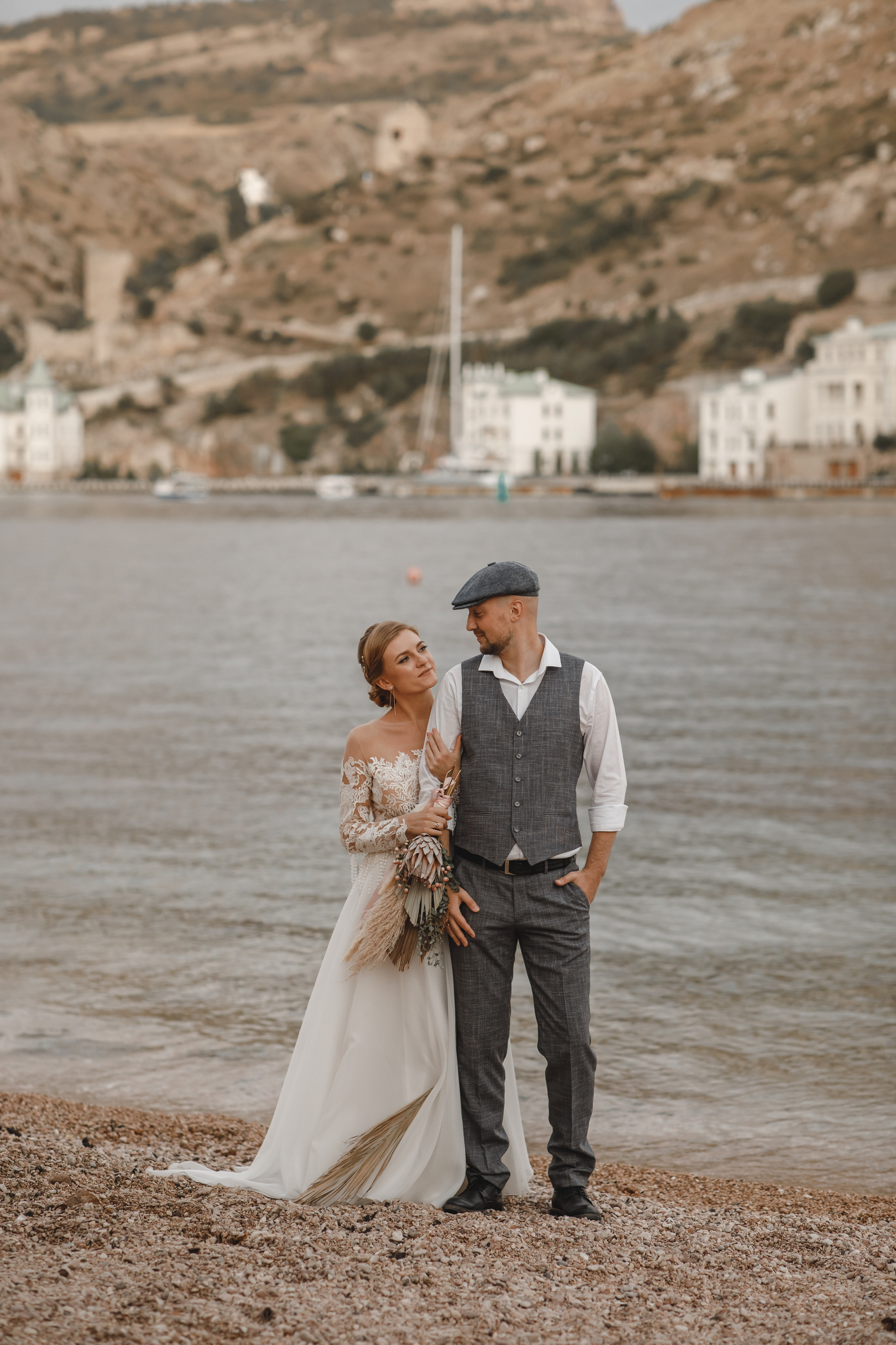 Ира и Максим фотосессия на Фиоленте и в Балаклаве. Свадебный фотограф в Крыму и Севастополе — Белов Виталий