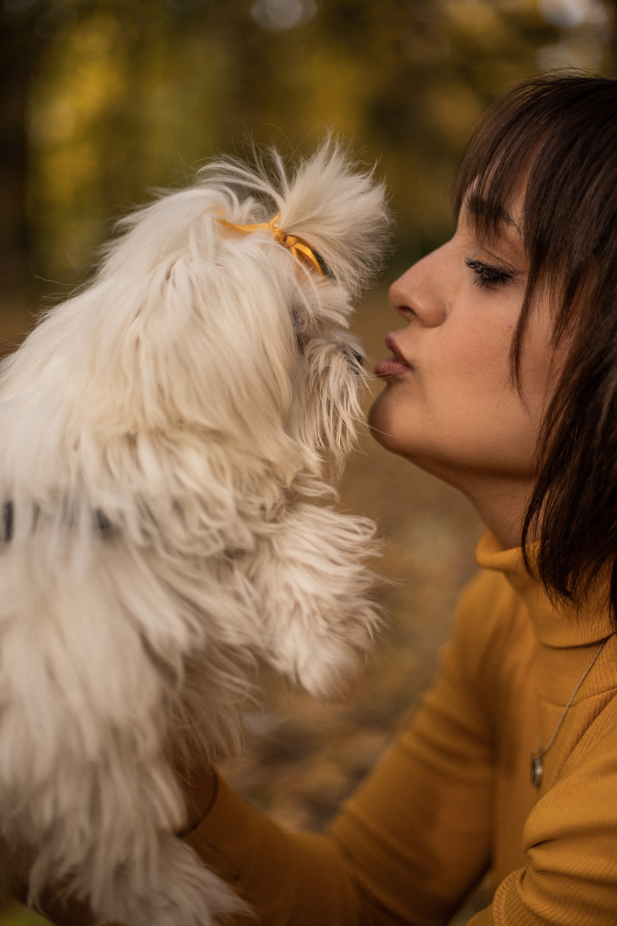 Семейная фотосессия - Дамы с собачкой. Семейный и женский фотограф Кемерово Мария Степ