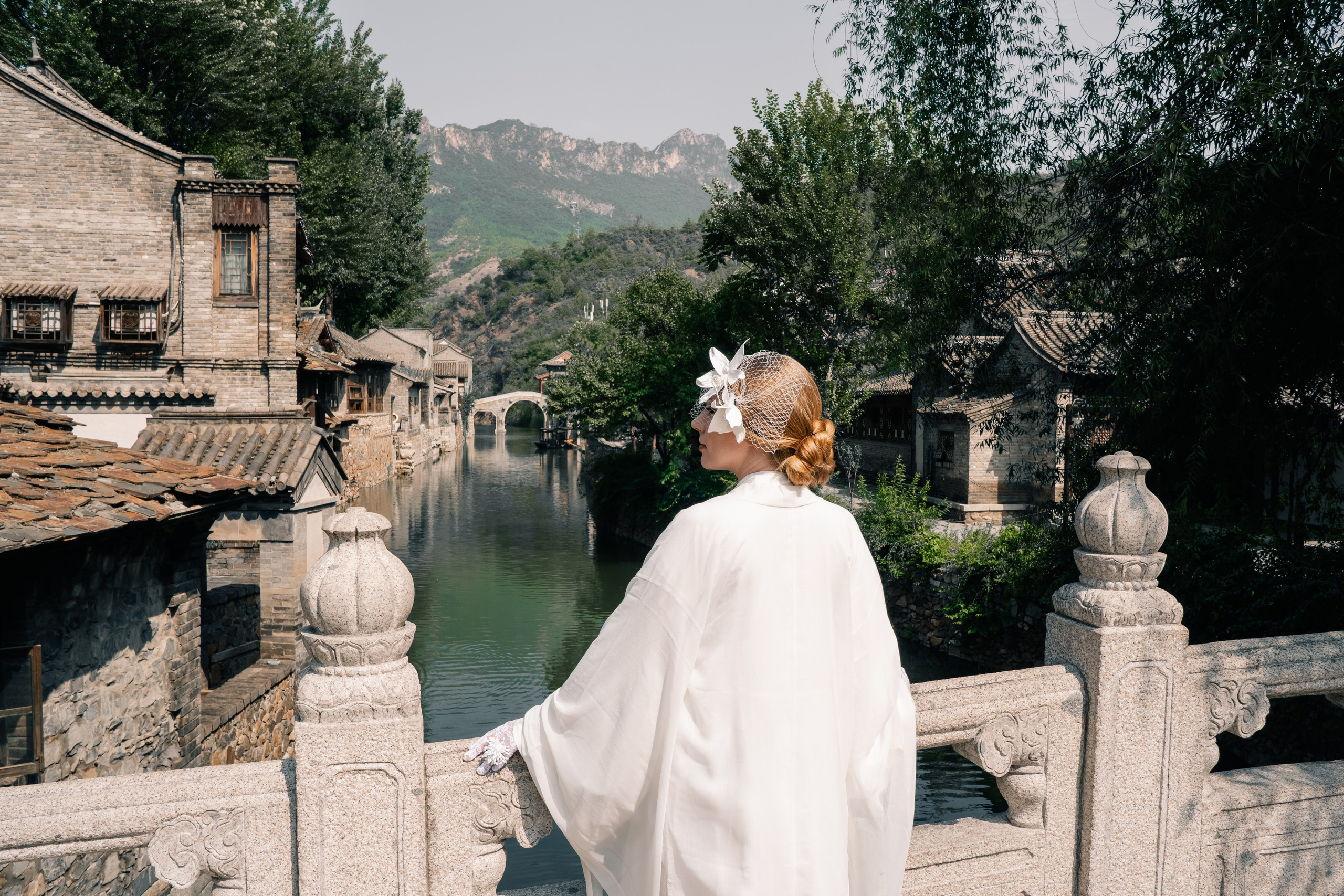 Photoshoot in traditional Chinese dresses