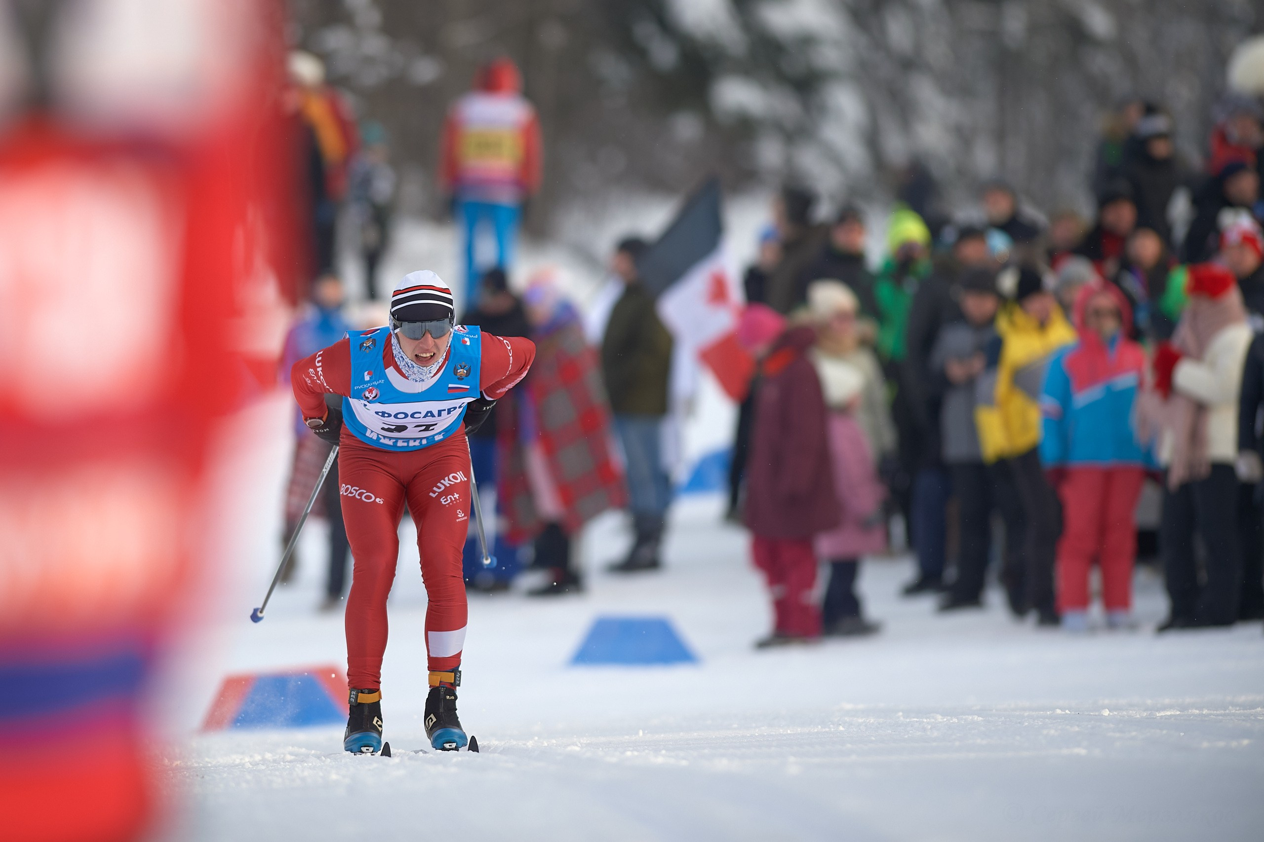 VI этап ФосАгро Кубка России по лыжным гонкам. Ижевск 25.01.2025 и 26.01.2025. Спортивный репортажный фотограф в Ижевске Сергей Мерзляков