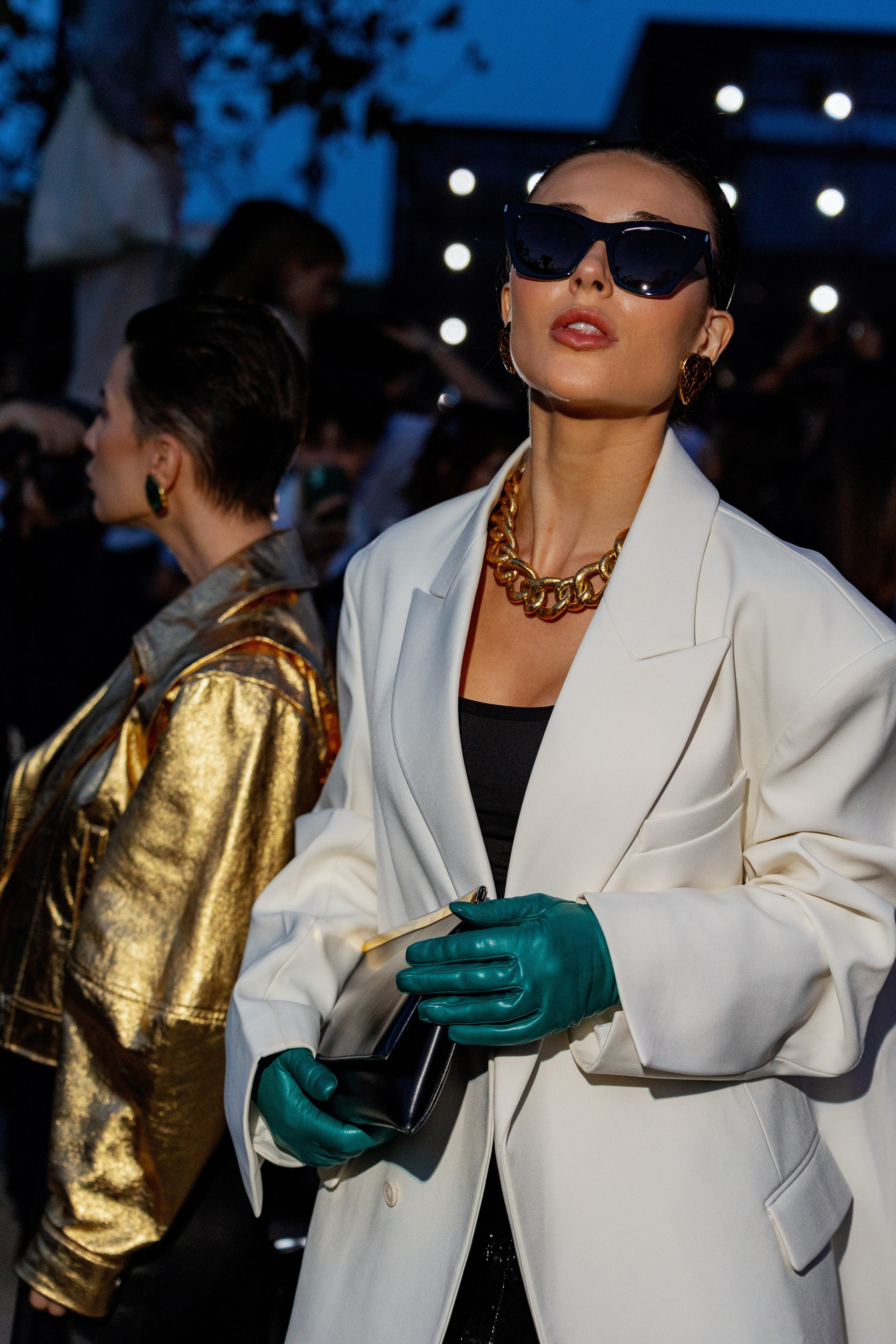 PFW SPRING SUMMER 2024 SAINT LAURENT. Photographer in Milan Ivan Goncharov