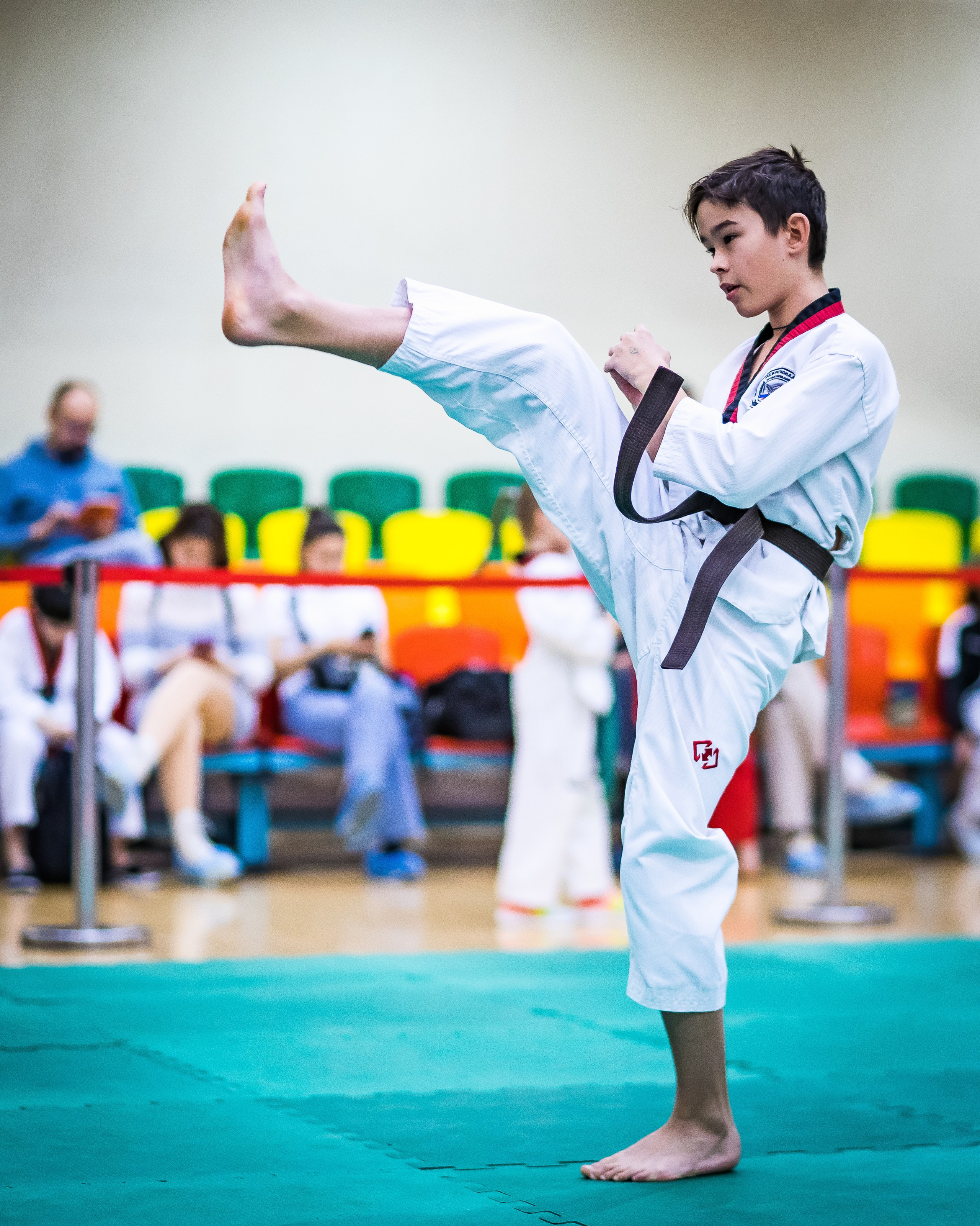 Турнир Федерации детского тхэквондо России по дисциплине ПХУМСЭ. Спортивный фотограф Максим Серегин