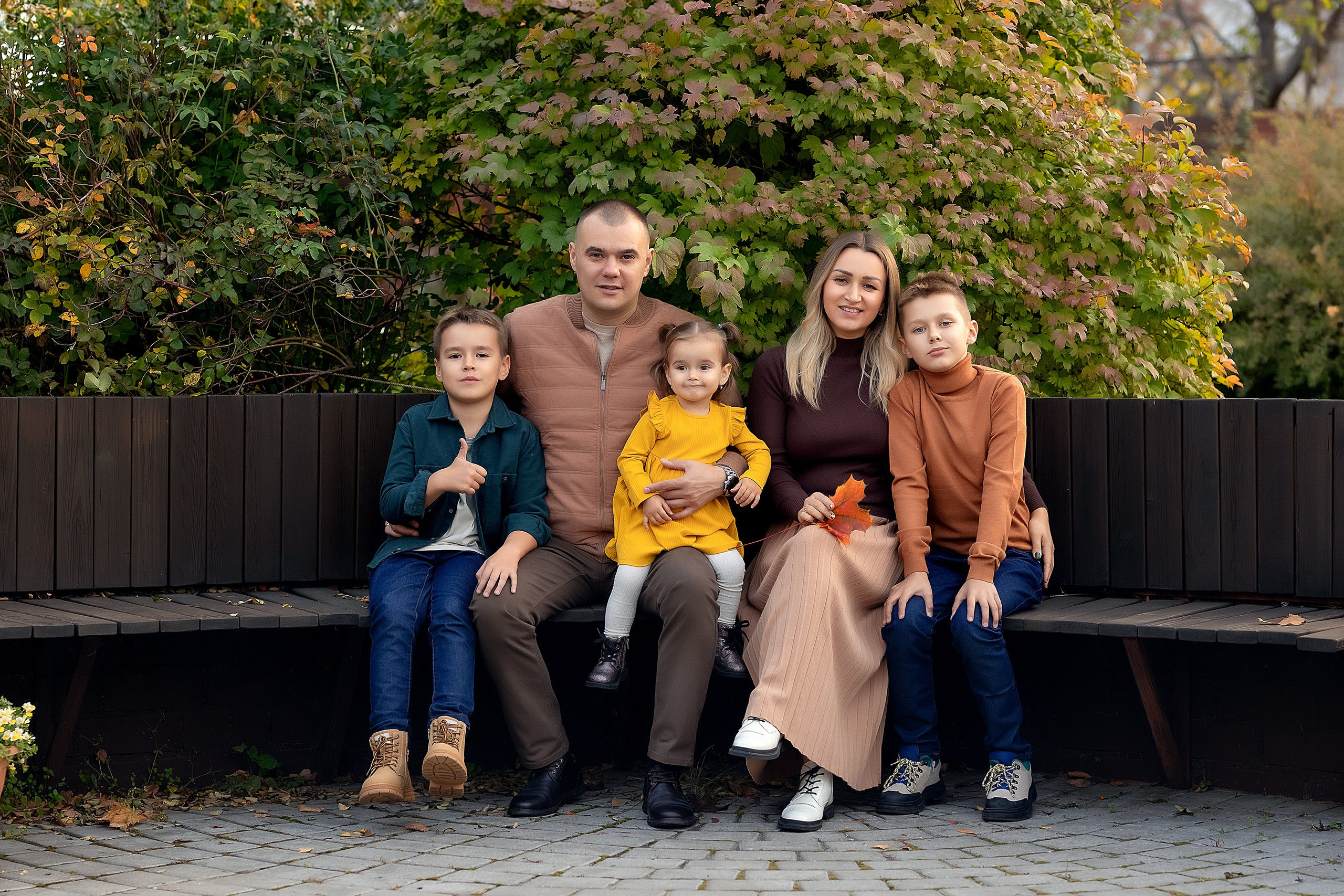 Осенняя фотосессия для Екатерины. Детский и семейный фотограф в Челябинске Мандрикова Светлана