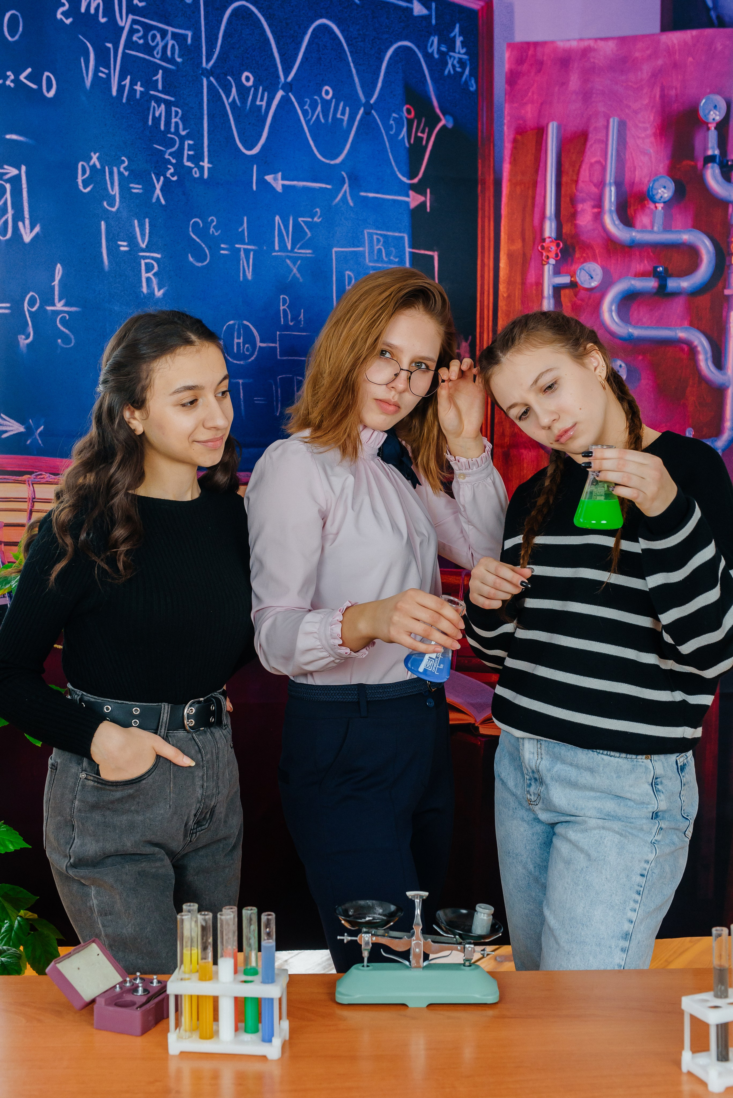 Урок химии. Семейный фотограф в Барнауле