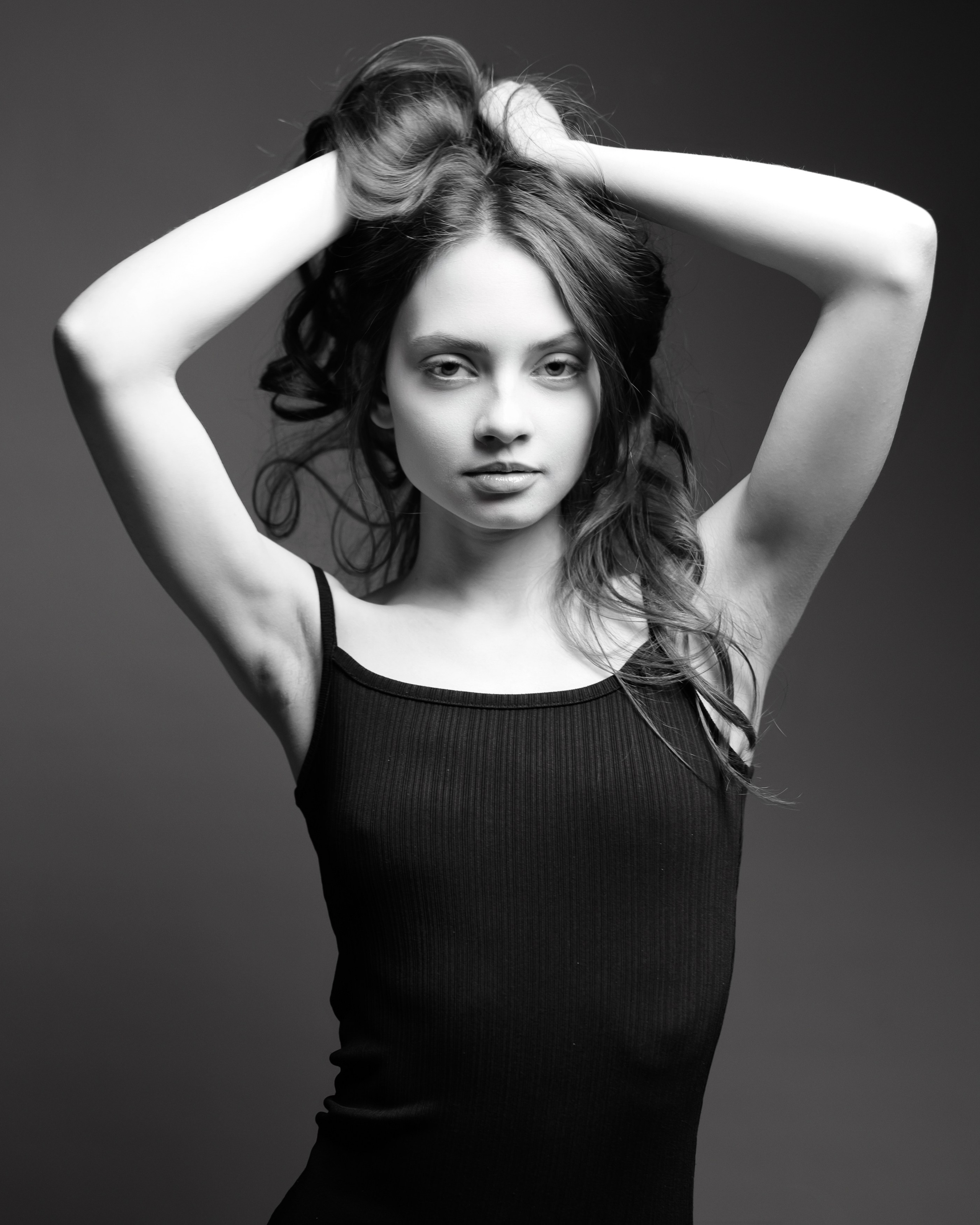 Karina. Studio shooting. Personal website of photographer Dmitry Raikin