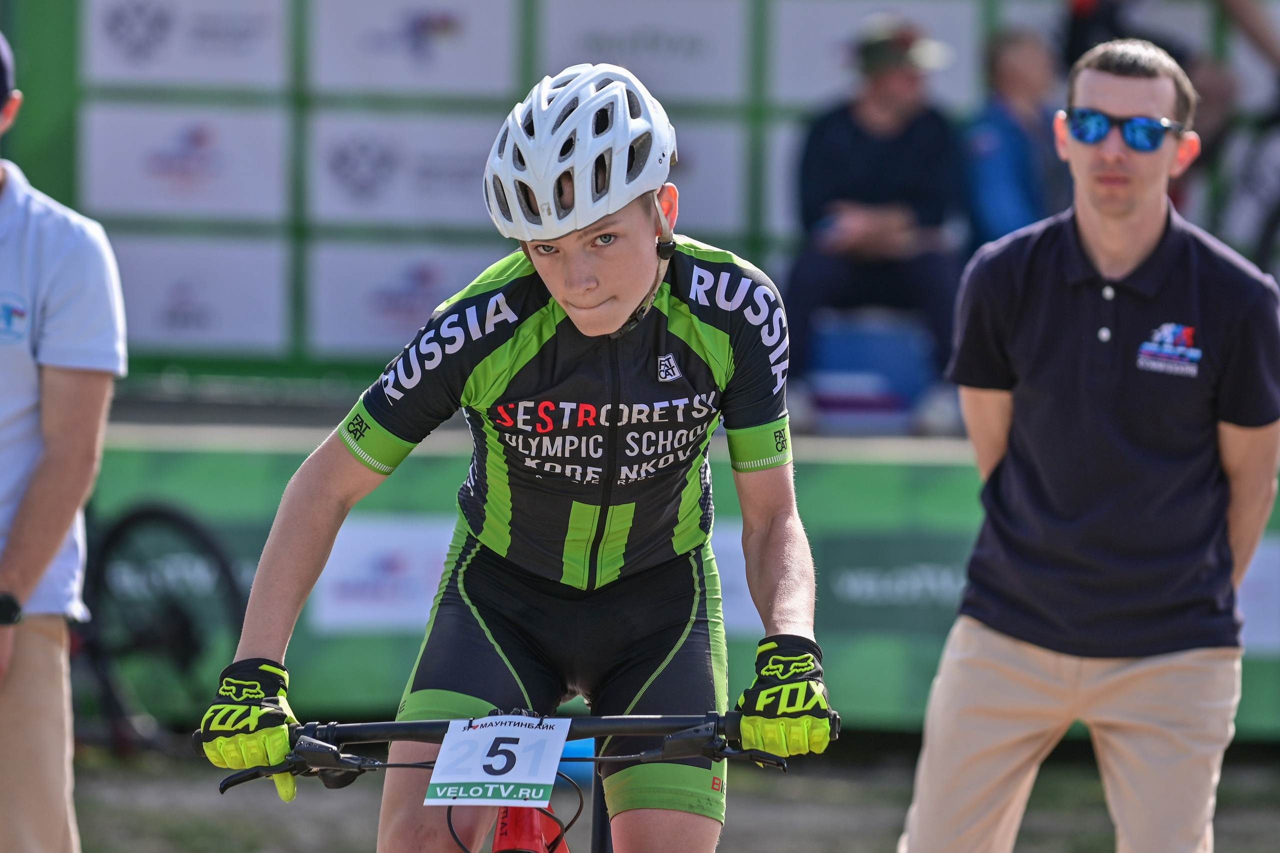 Маунтинбайк, кросс-кантри в Архипо-Осиповке 16 марта 2025. Спортивный фотограф, фотожурналист Павел Ларькин