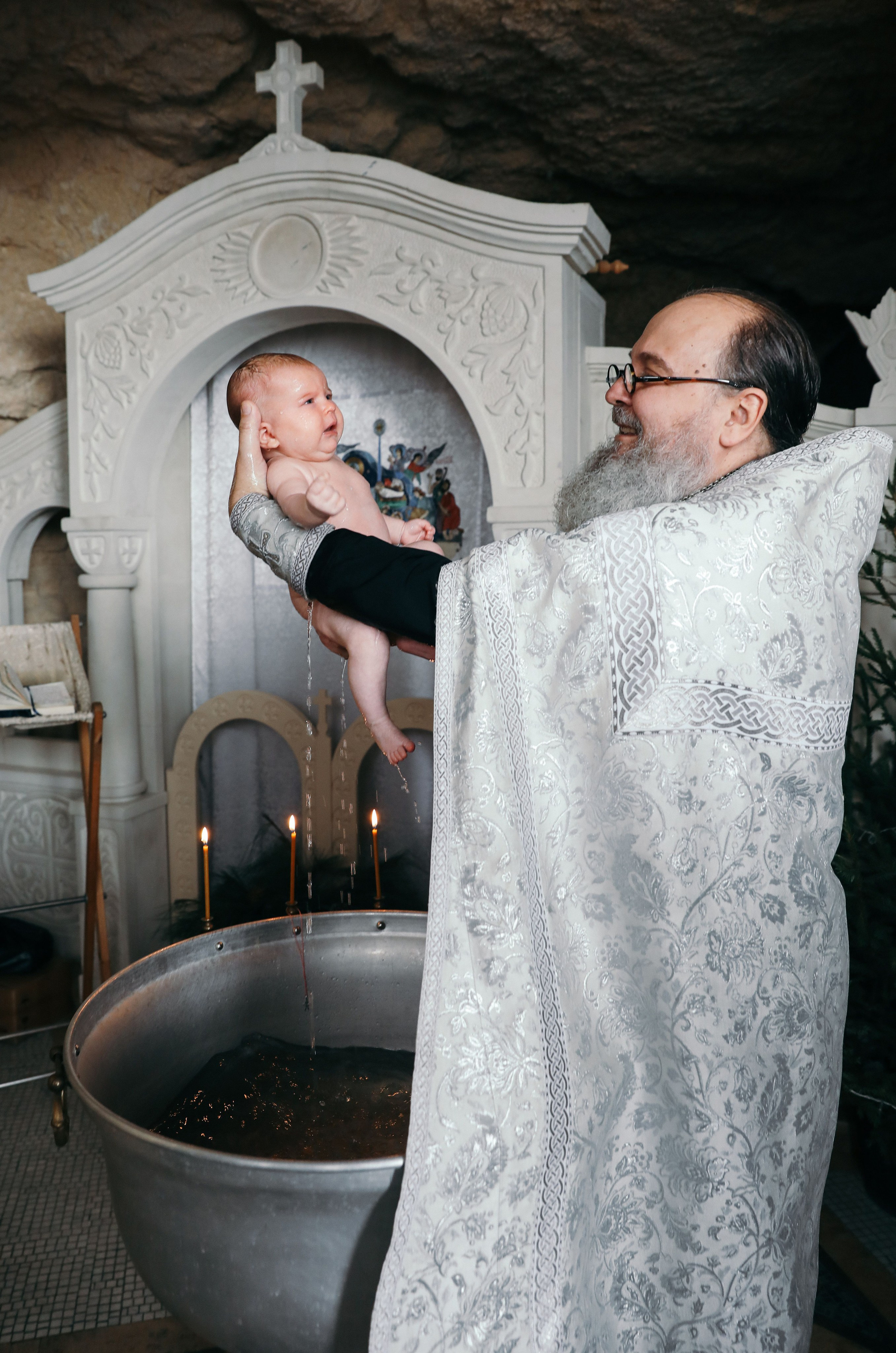 Крещение Алиса Свято-Георгиевский монастырь. Свадебный и семейный фотограф в Севастополе и Крыму Анастасия Сураева