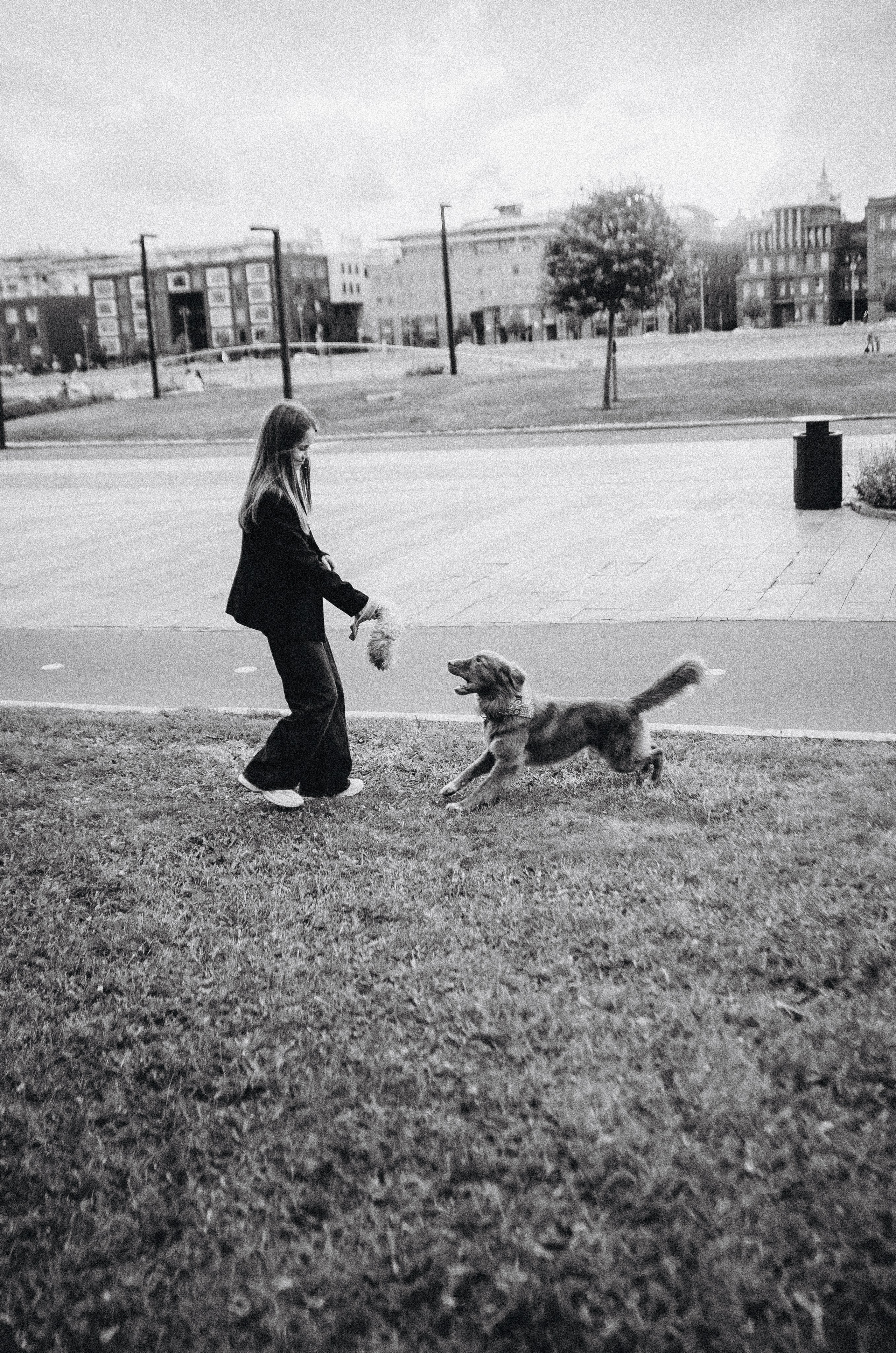 Алина и Бис. Фотограф-анималист Богданова Полина