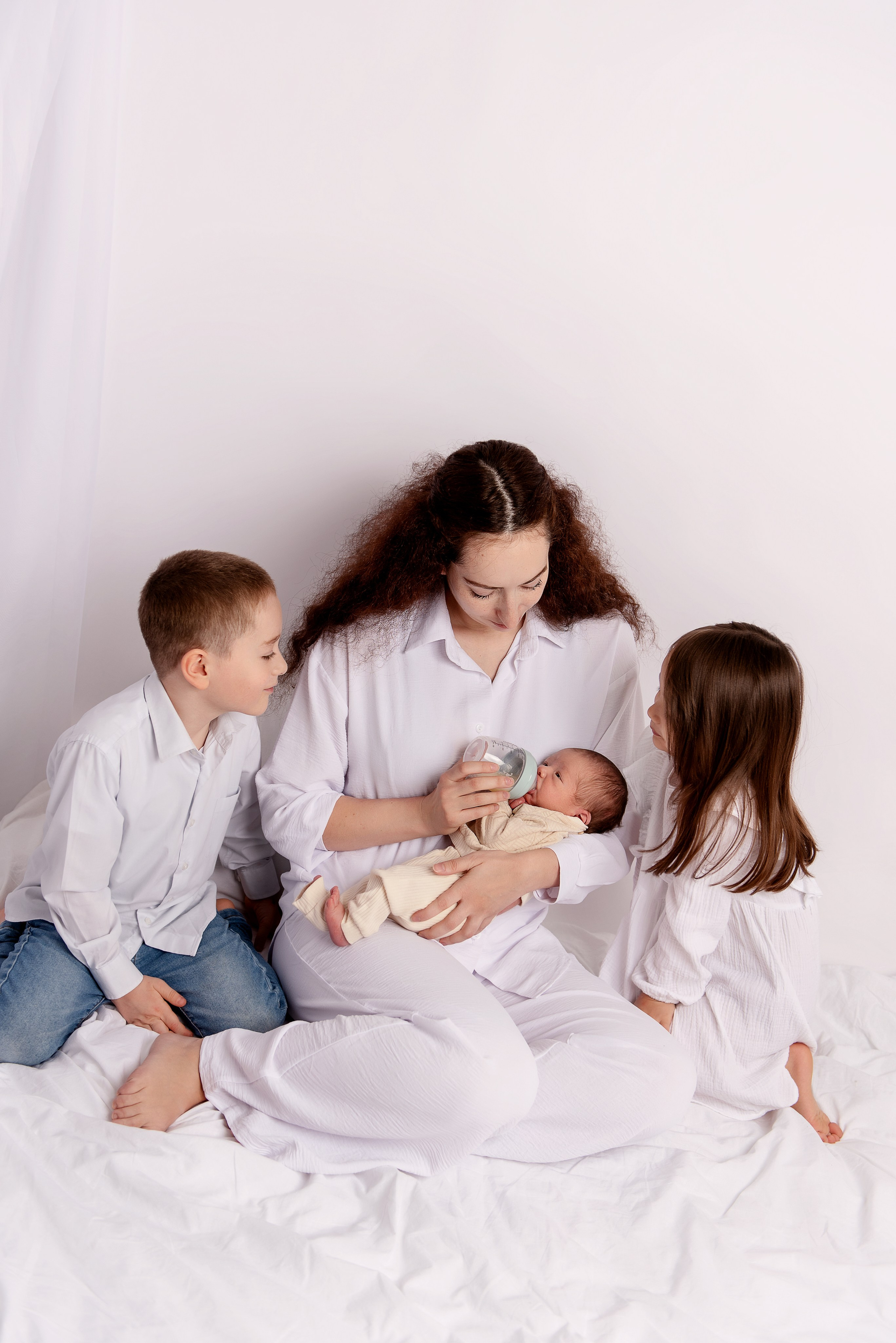 Юля 10 дней. Детский фотограф в Долгопрудном и Москве
