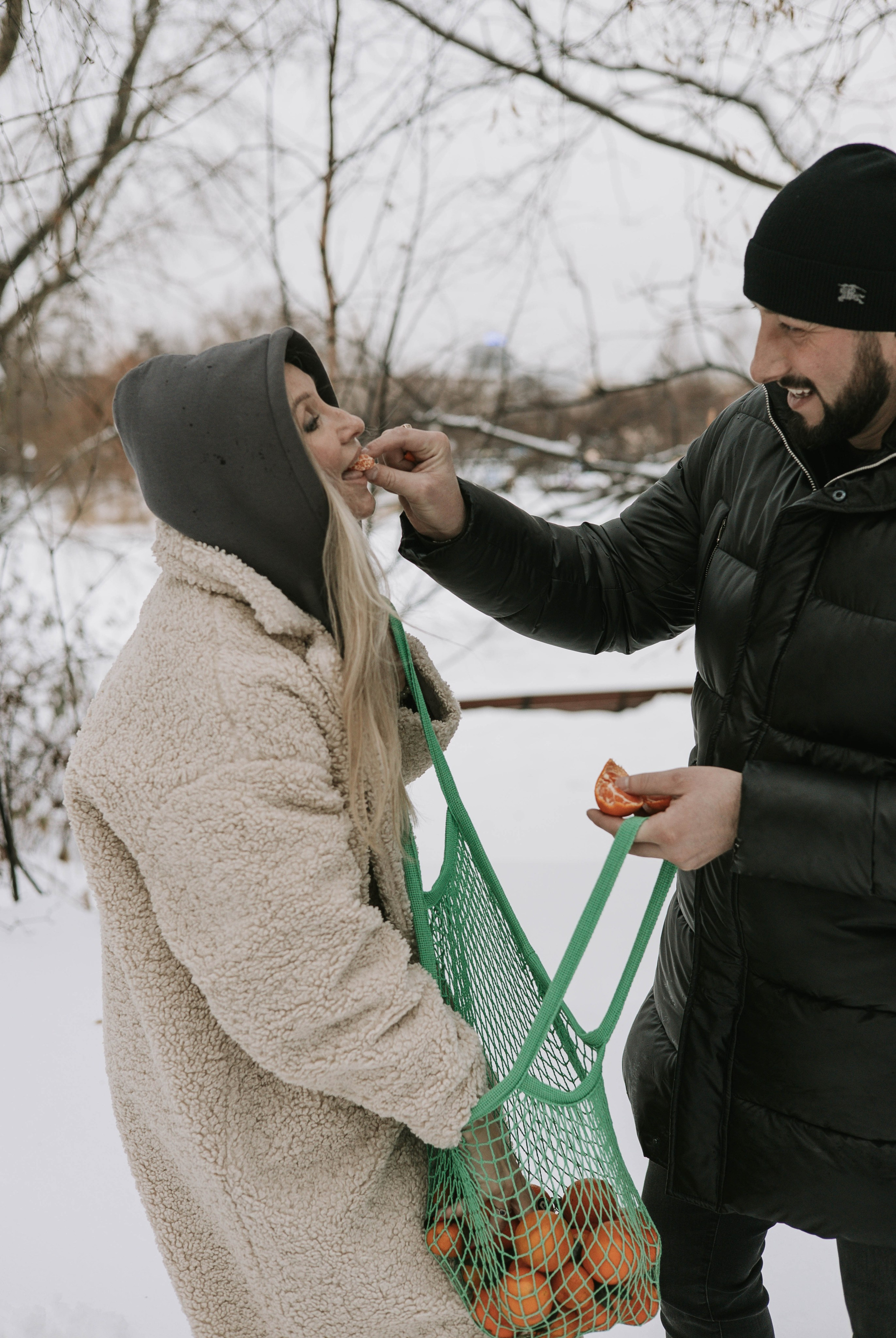 Зимняя сказка. Свадебный фотограф в Москве