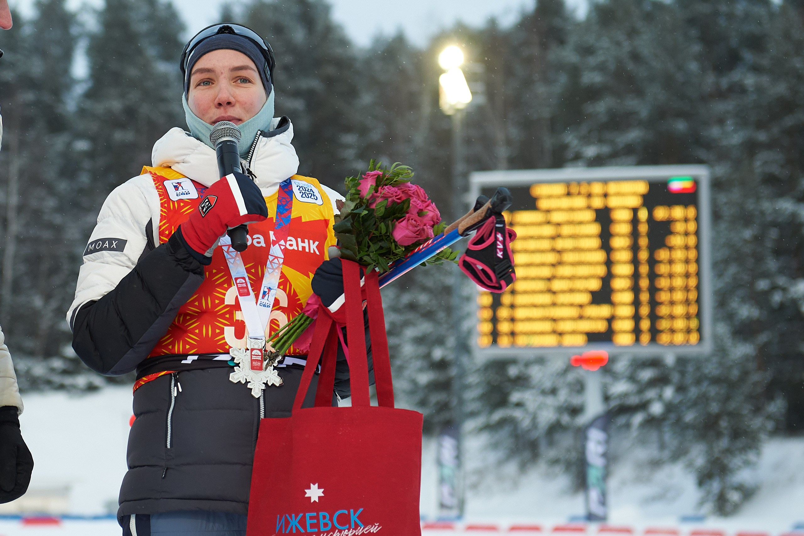 Ижевская Винтовка 55. Спринт. Женщины. Спортивный репортажный фотограф в Ижевске Сергей Мерзляков