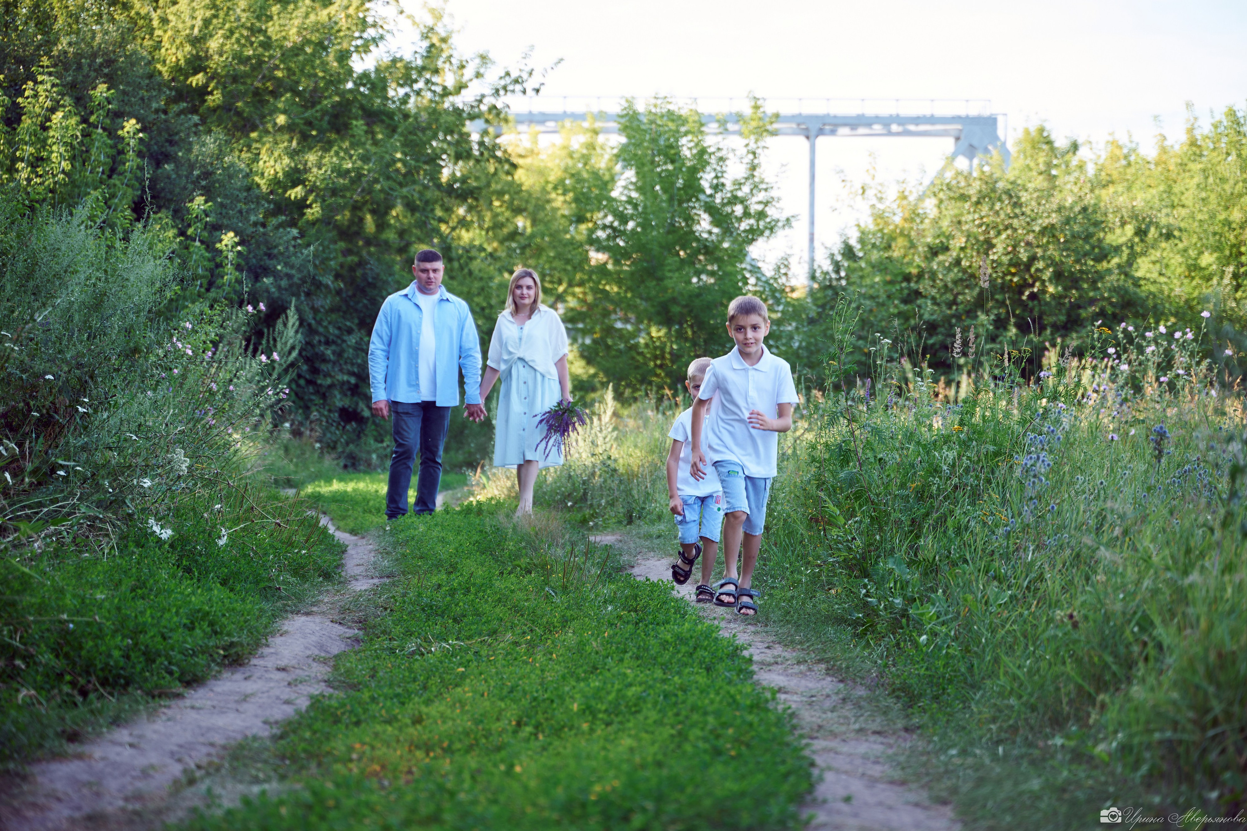 Семейная фотосессия на природе. Фотограф в Ульяновске Ирина Аверьянова