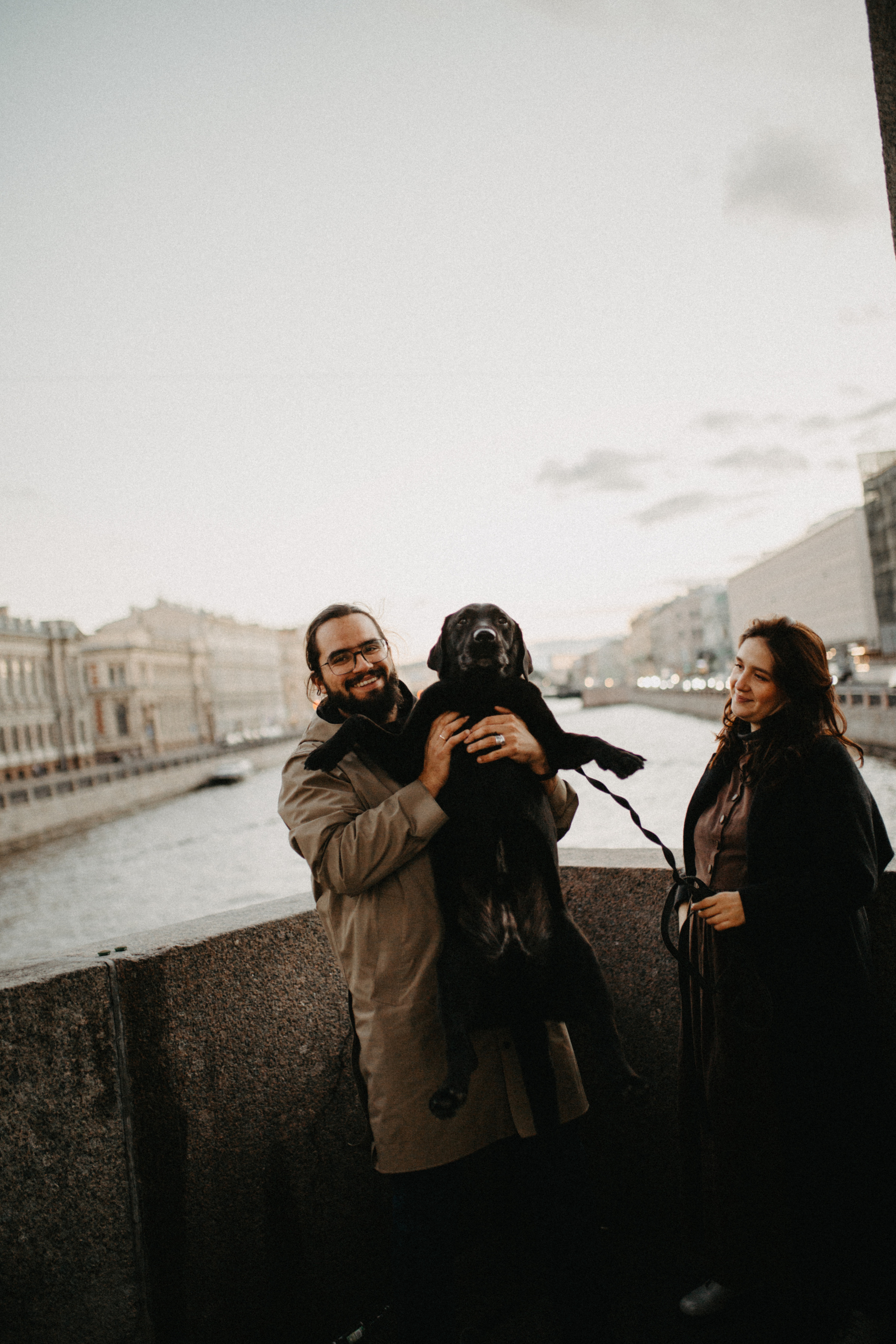 Рома, Катя и Винсент. Свадебный фотограф в Санкт-Петербурге Анастасия Селиванова