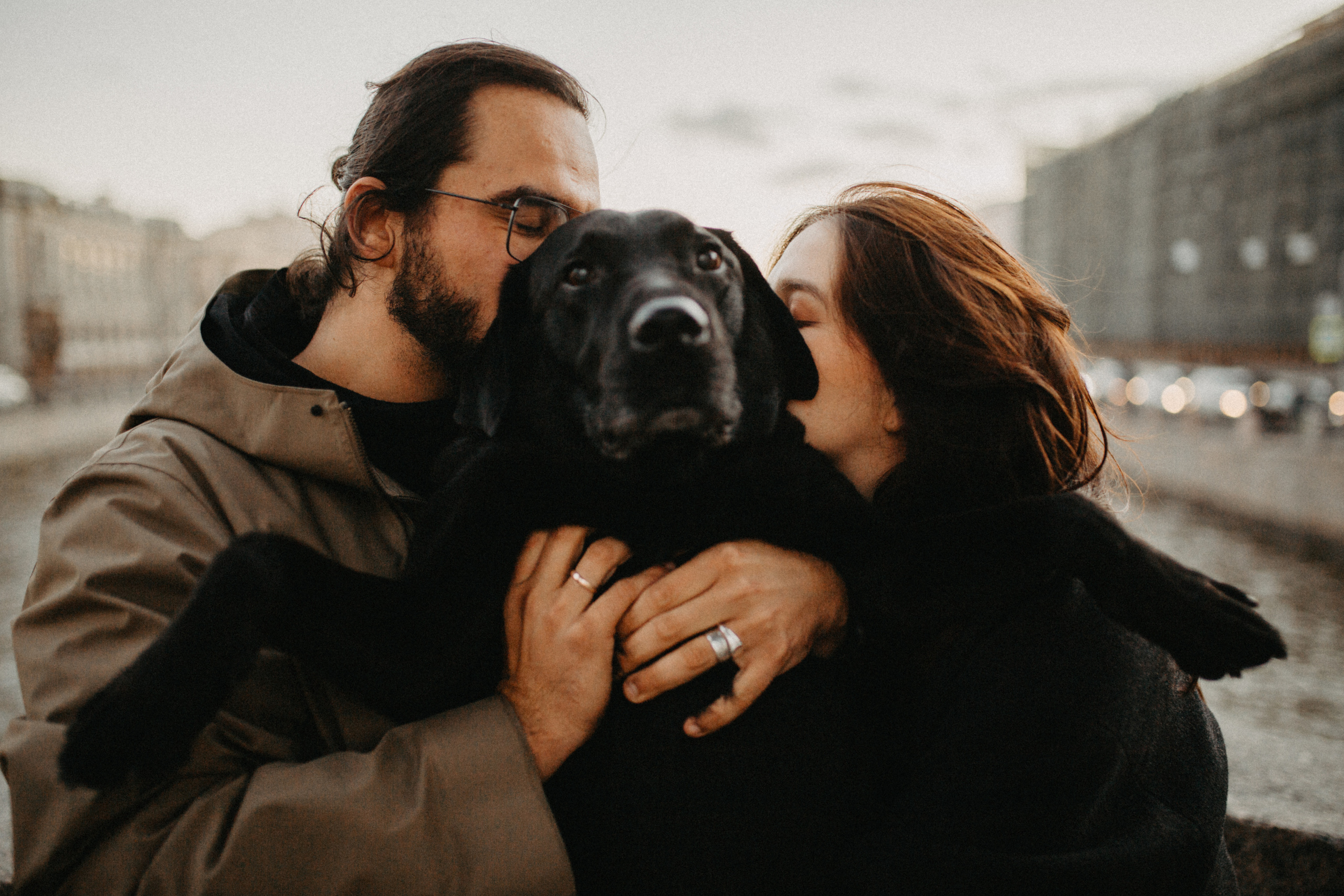 Рома, Катя и Винсент. Свадебный фотограф в Санкт-Петербурге Анастасия Селиванова