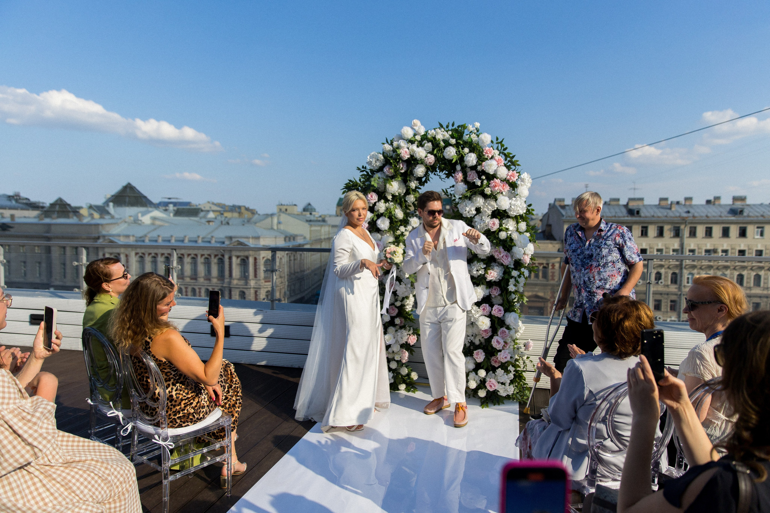 Паша и Иришка. Снимаю съемки