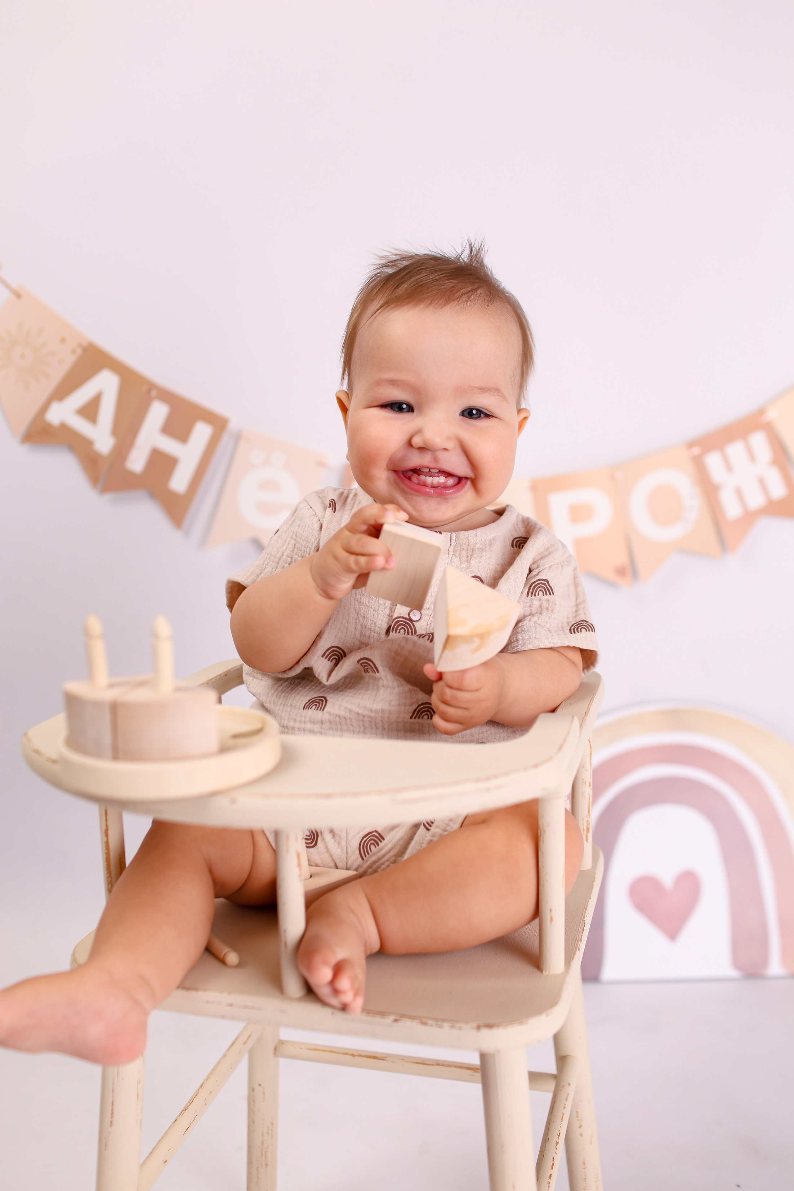 Годовасики. Нина Зеленева фотограф новорожденных