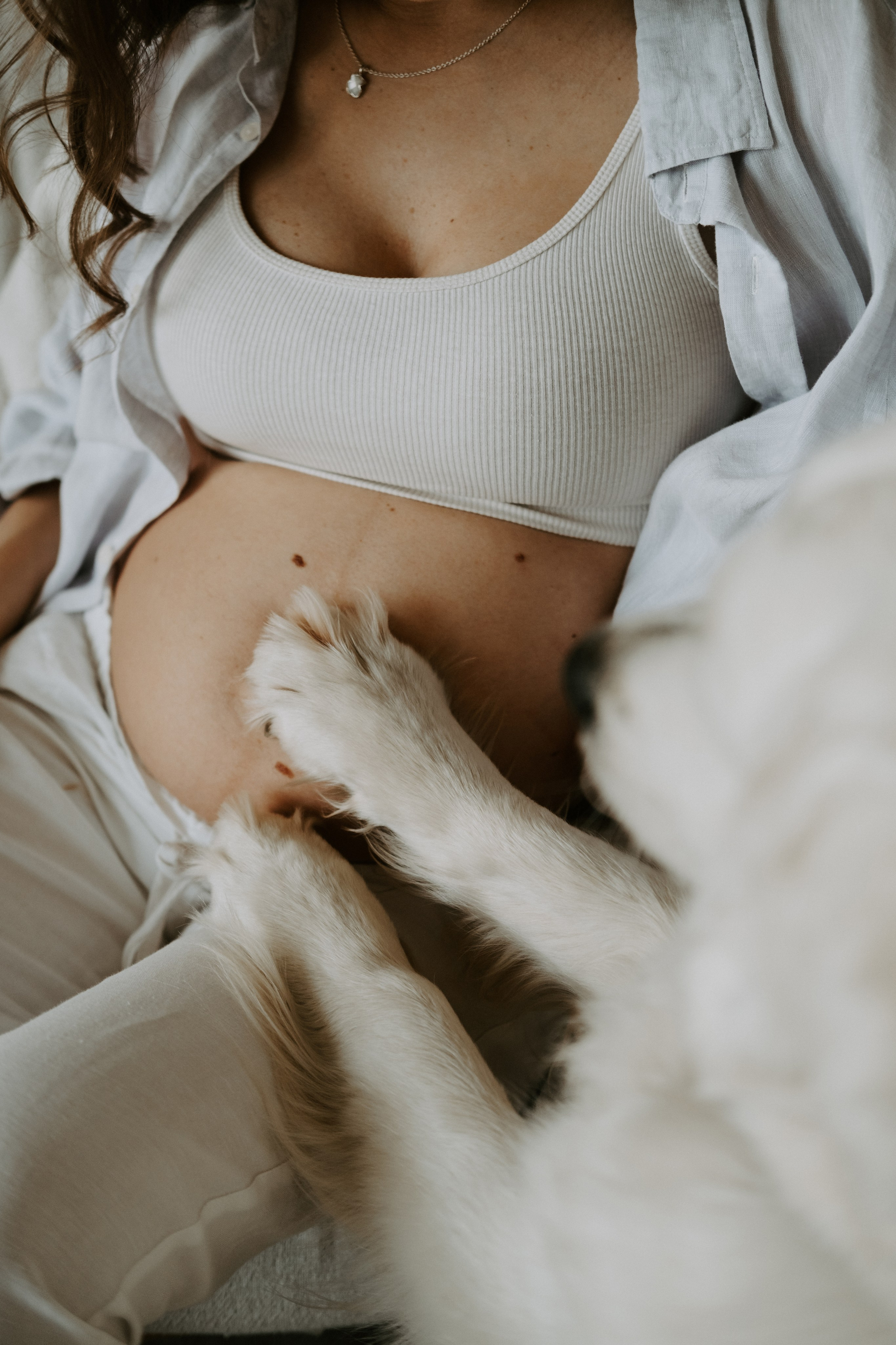 Фотосессия беременности с собакой. Семейный фотограф в Москве Кристина Маркос