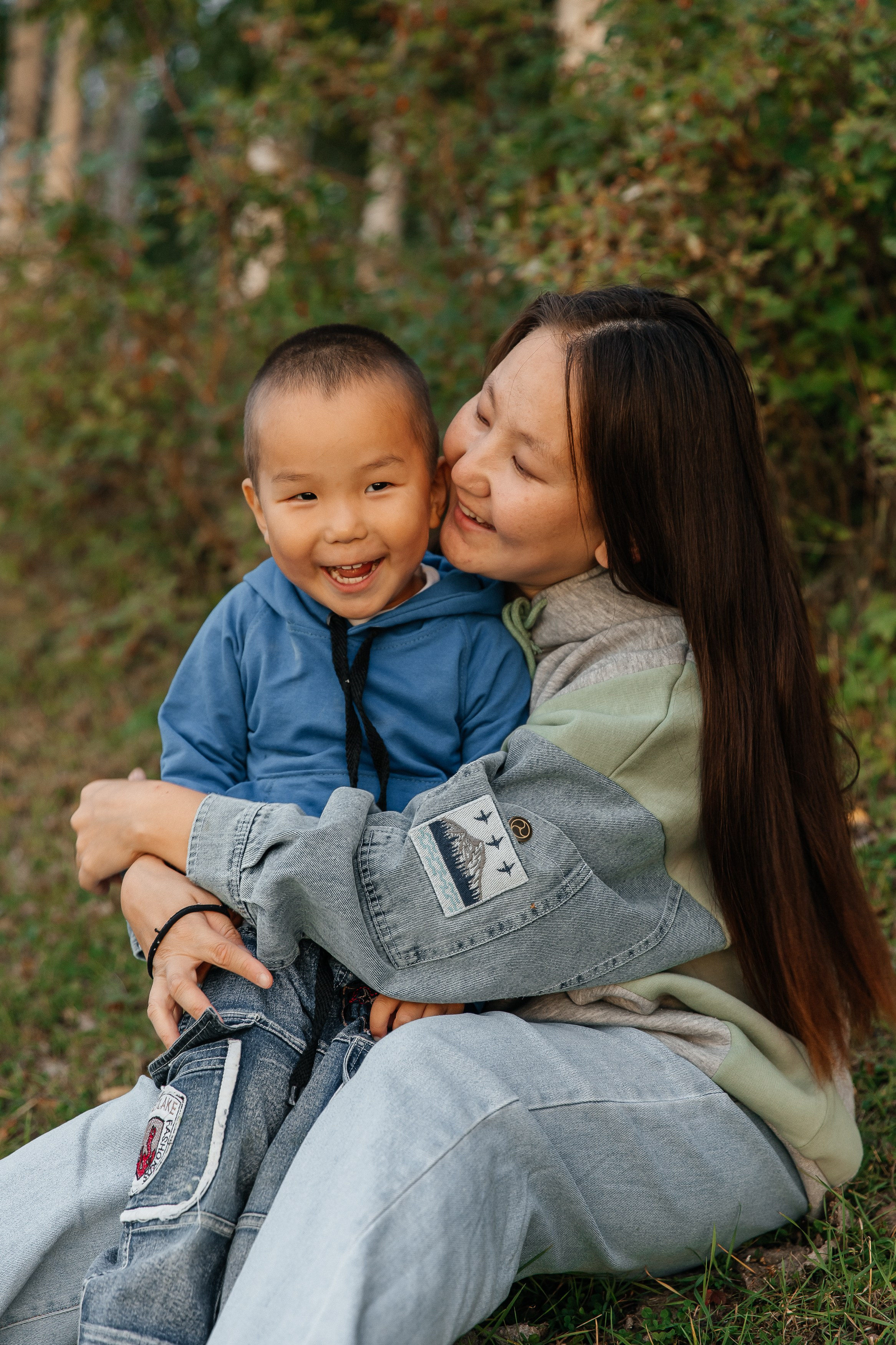 Лера и сын. Воронистая Анастасия. Фотограф Якутия, Томпонский район