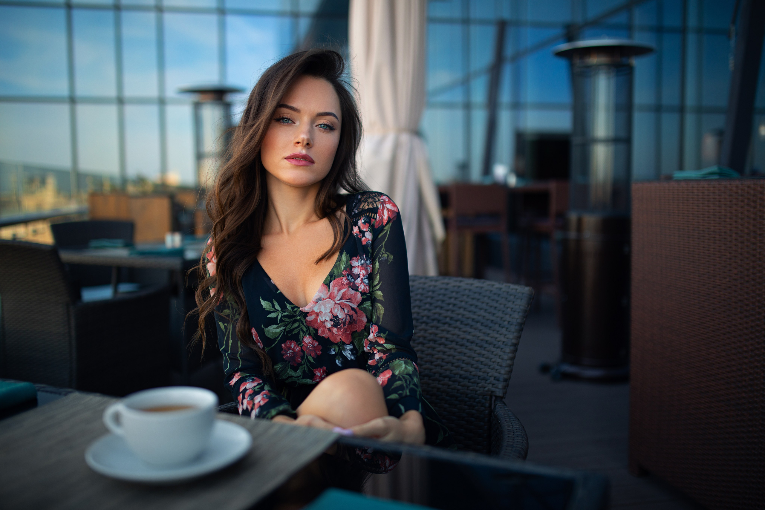 Вечерняя съемка с Екатериной на берегу реки в формате для «себя»