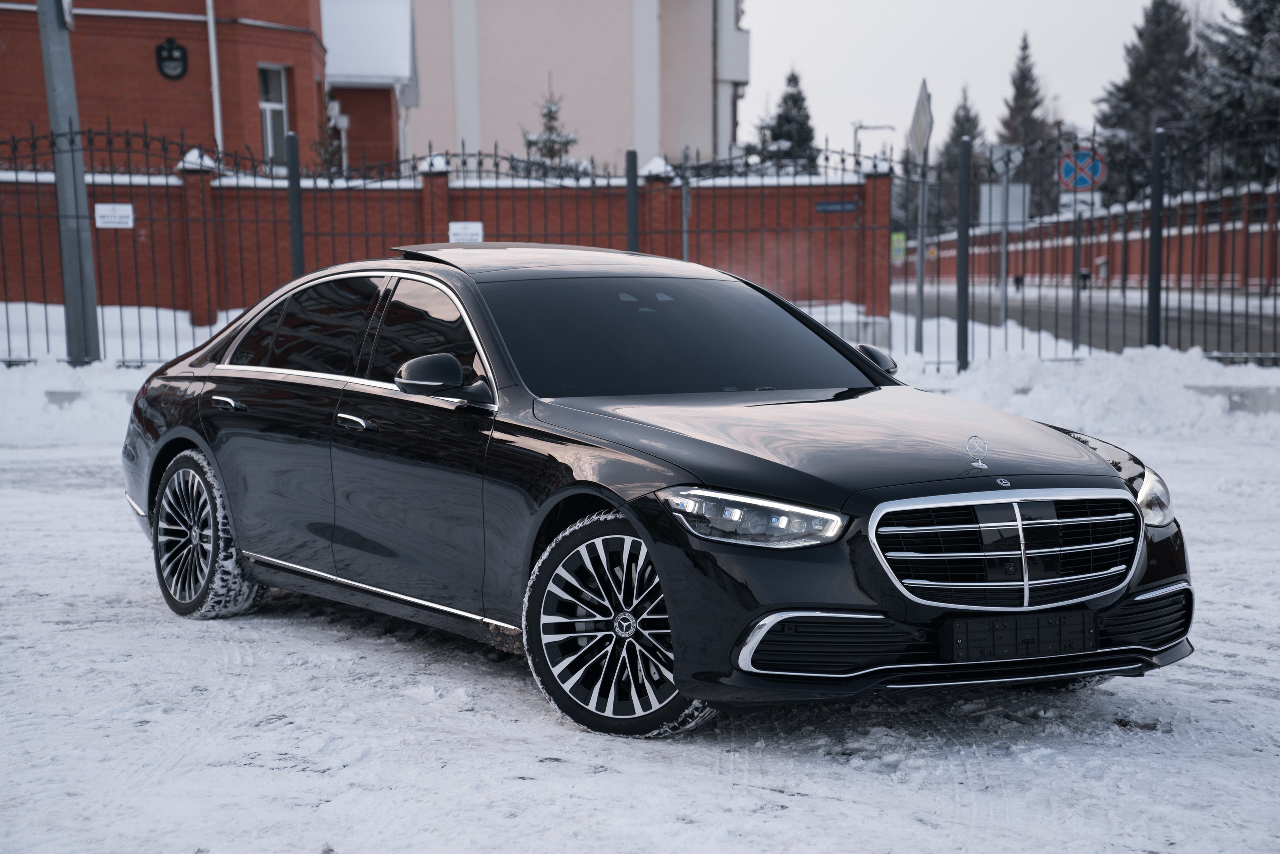 Mercedes-Benz S450. Идеальные портреты для соцсетей — Фотограф Ленар