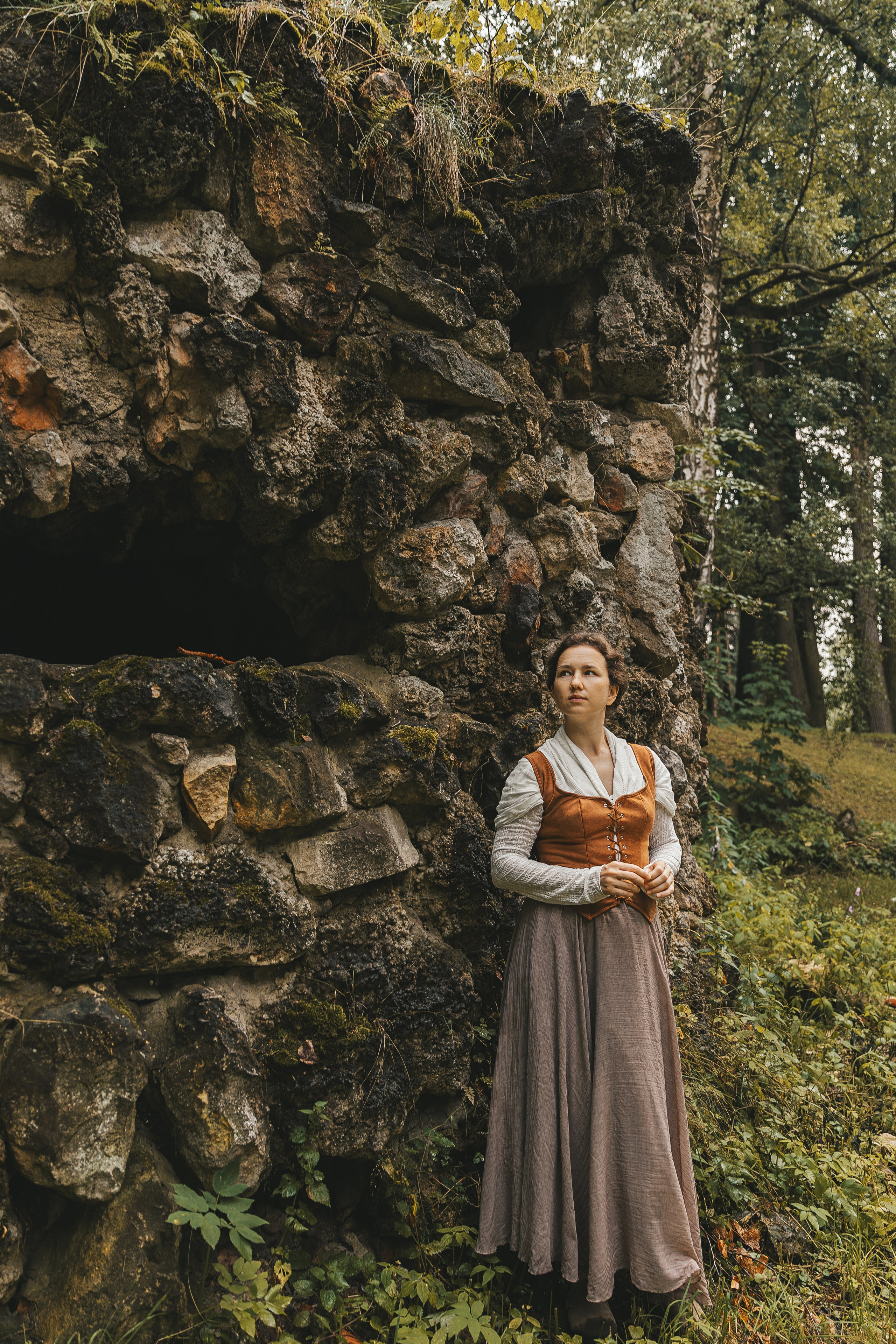 Женский портрет в историческом образе. Семейный и женский фотограф в Москве Надежда Воробьева