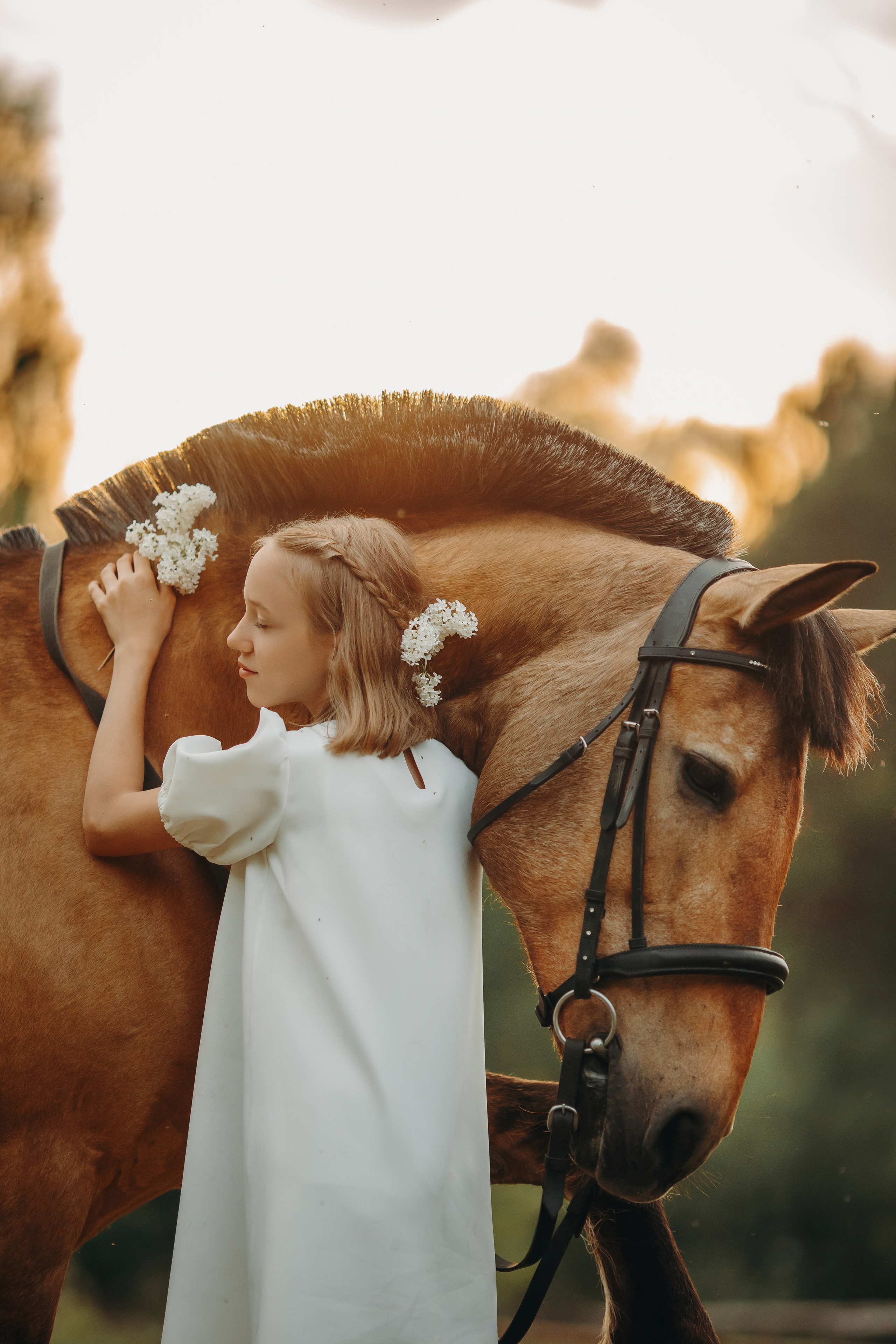 Даша и Ева. Анна Молчанова конный фотограф в Тюмени | фотосессии с лошадьми Тюмень
