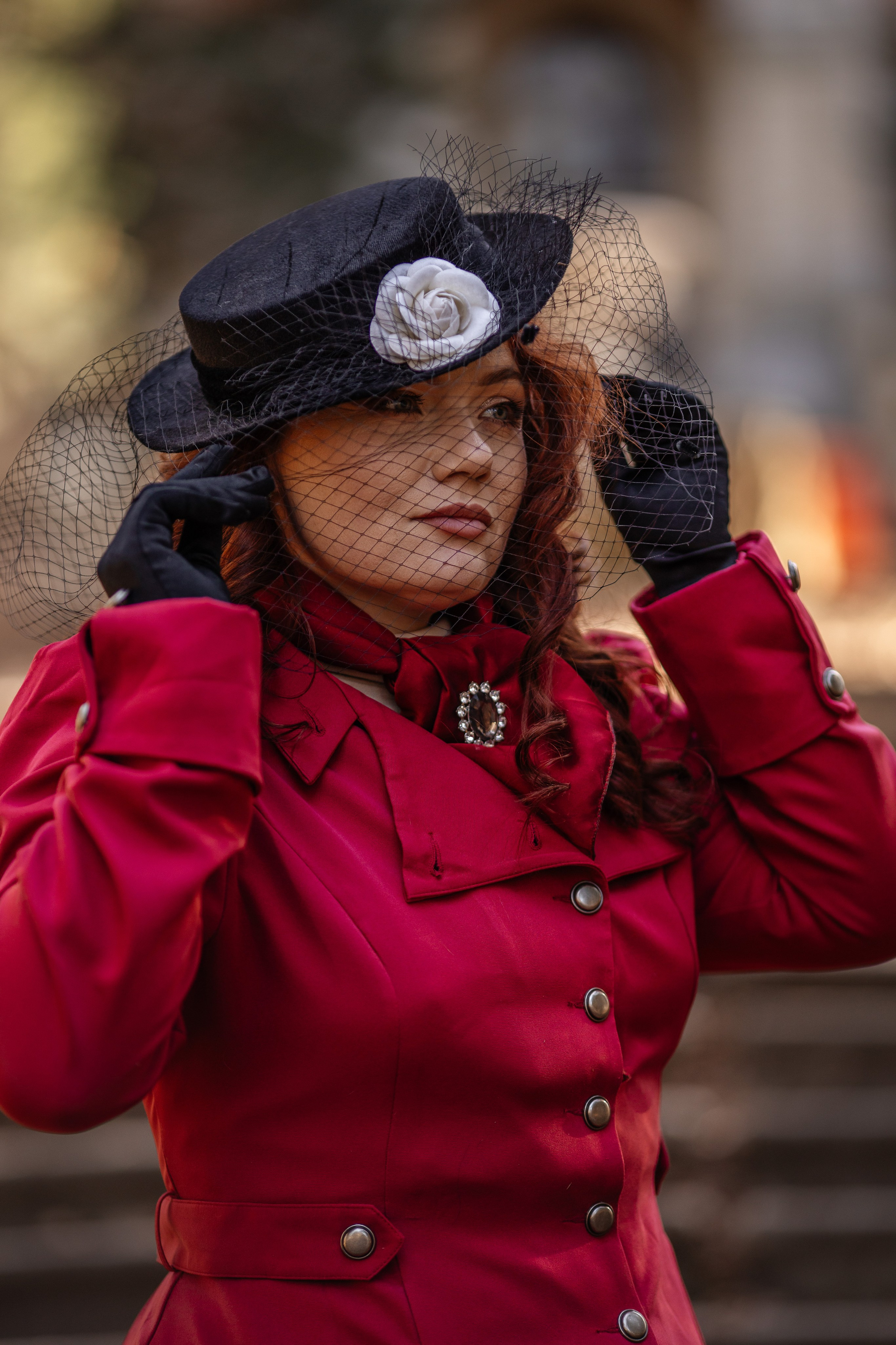 Женский портрет уличный. Семейный фотограф Москва и область Дербунова Елена