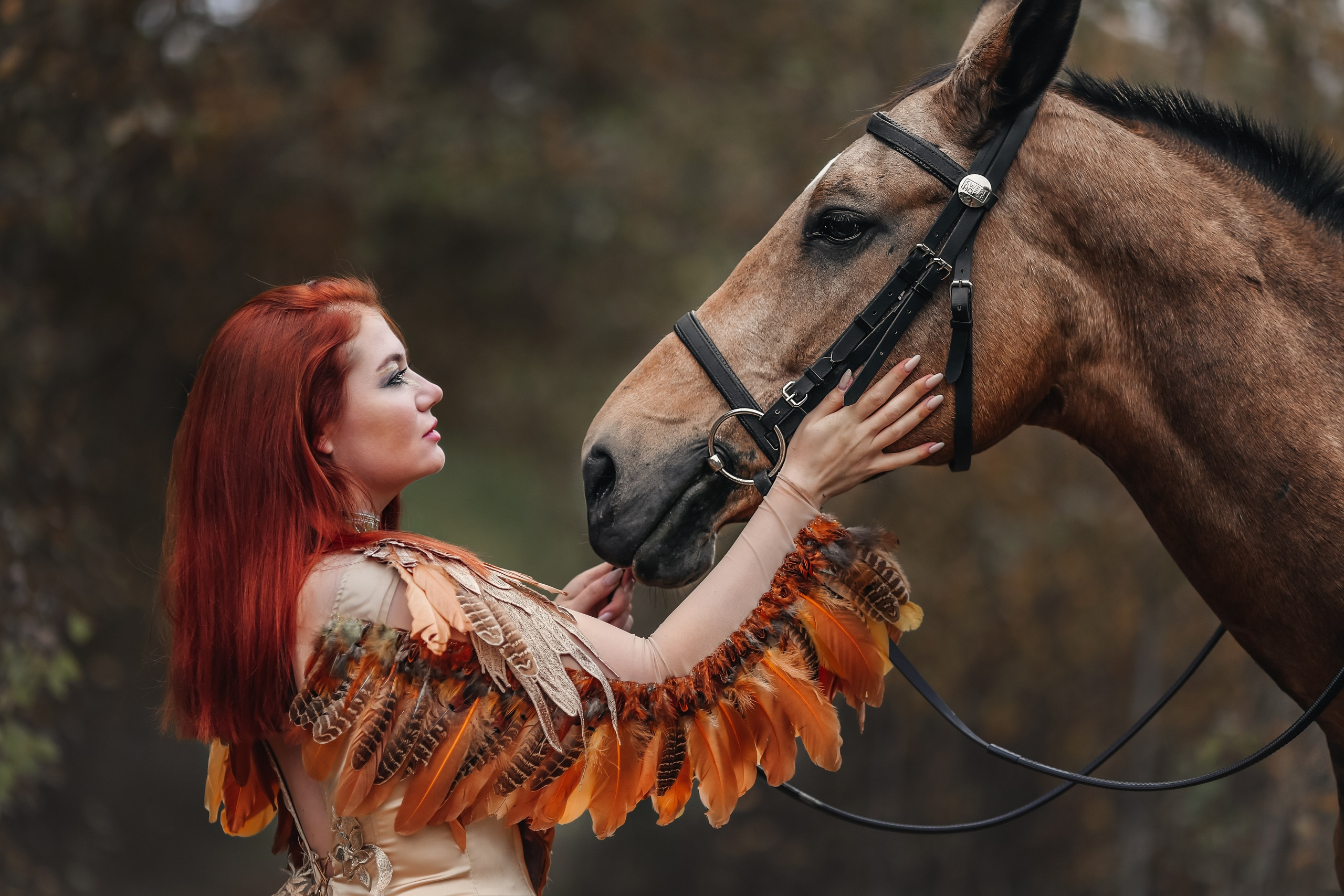 Съемки с лошадьми. Семейный фотограф Москва и область Дербунова Елена