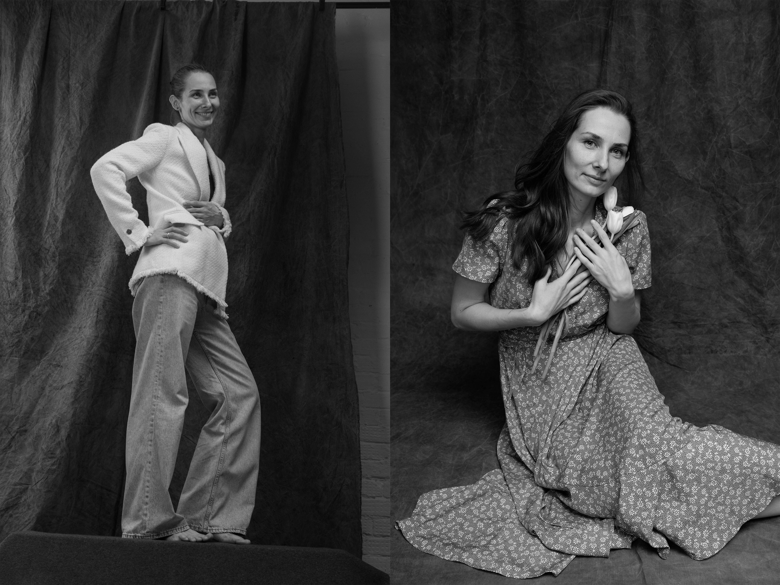 Студийный портрет Евгении. Женский портрет вне времени. Санкт-Петербург