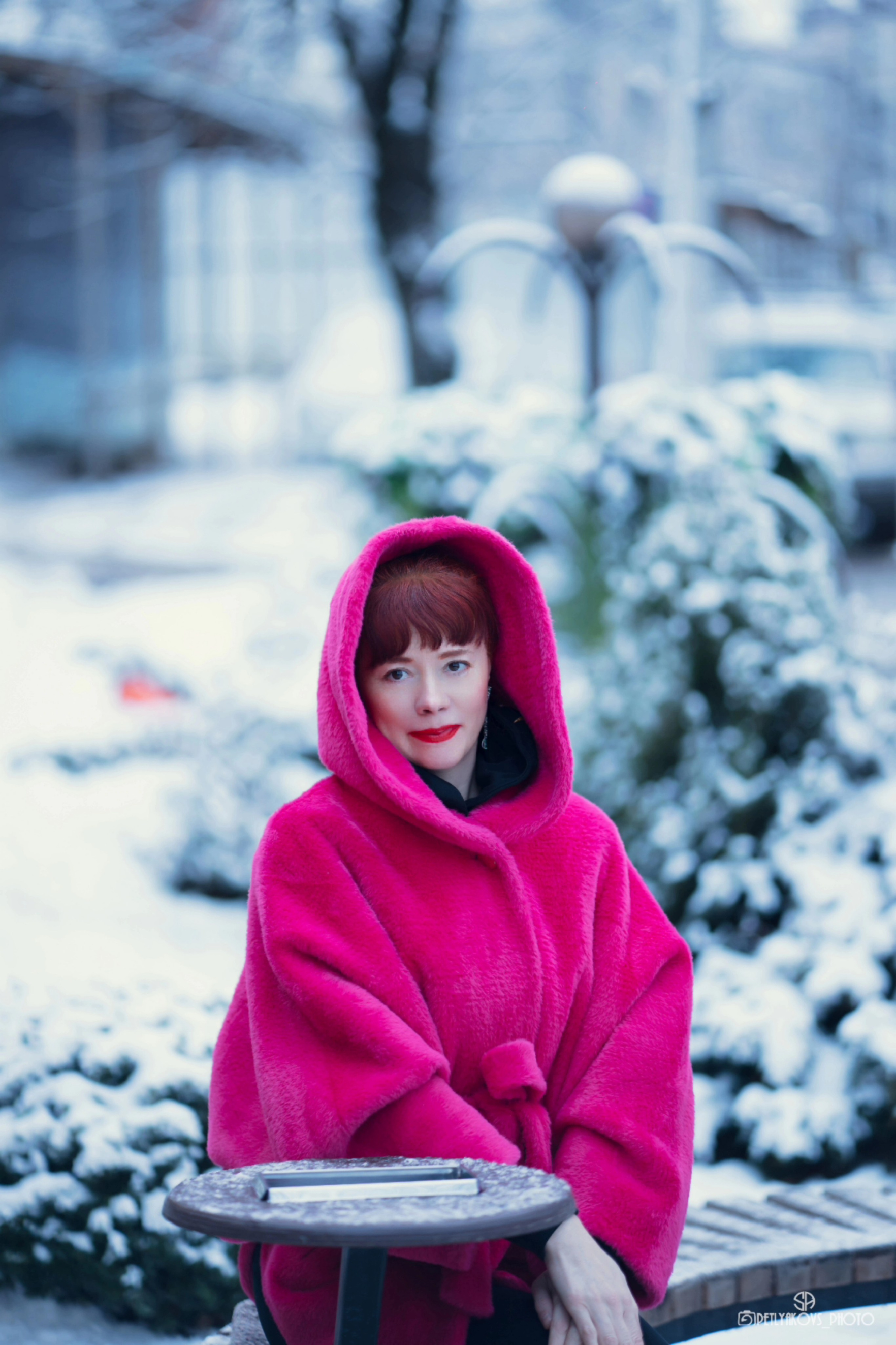 Модель L'ATTIRANCE — французского глянцевого журнала о моде. Светлана Фатьянова