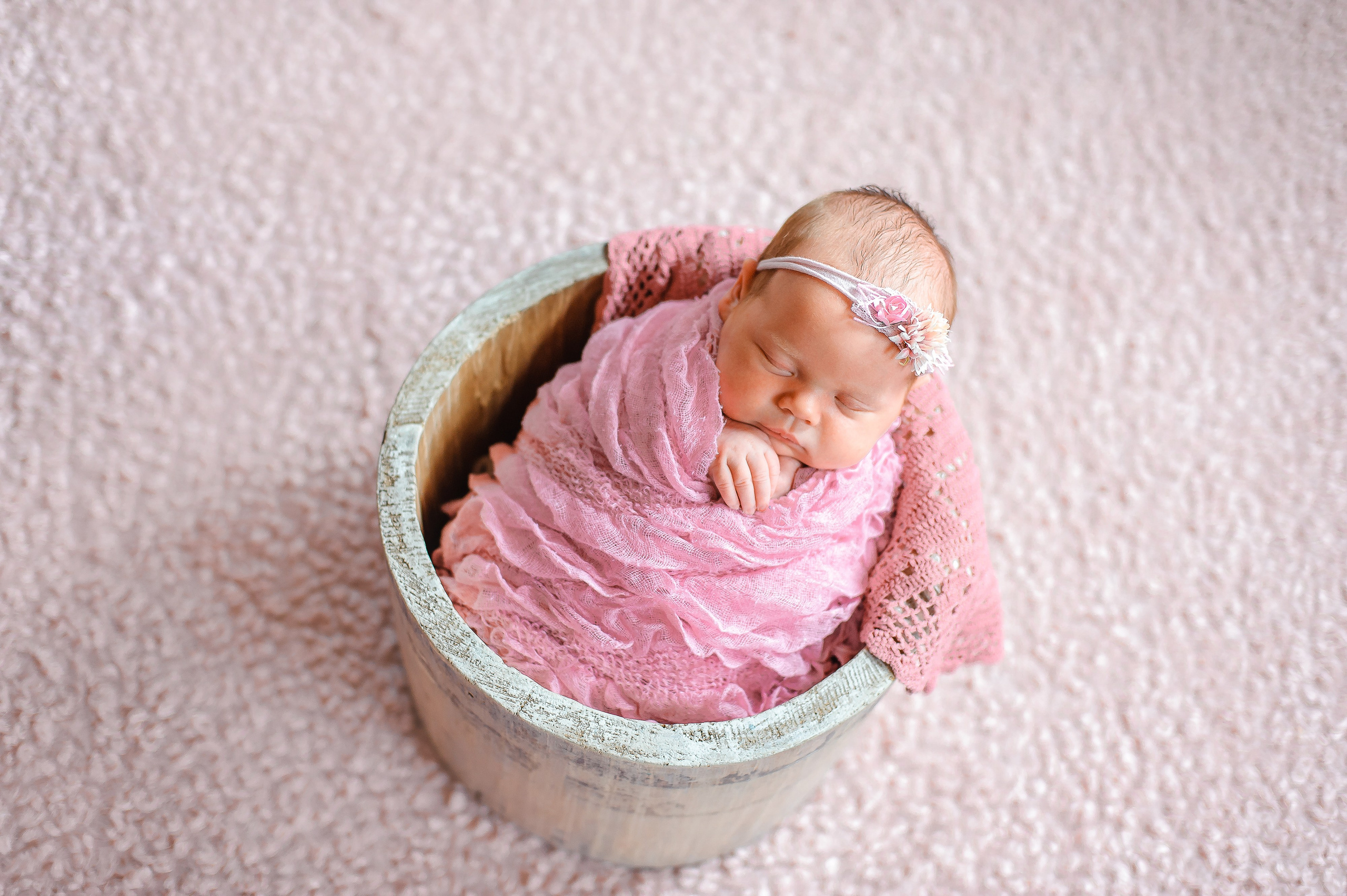 Алсу, 21 день. Фотограф новорождённых в Йошкар-Оле Ильмира Сидоркина