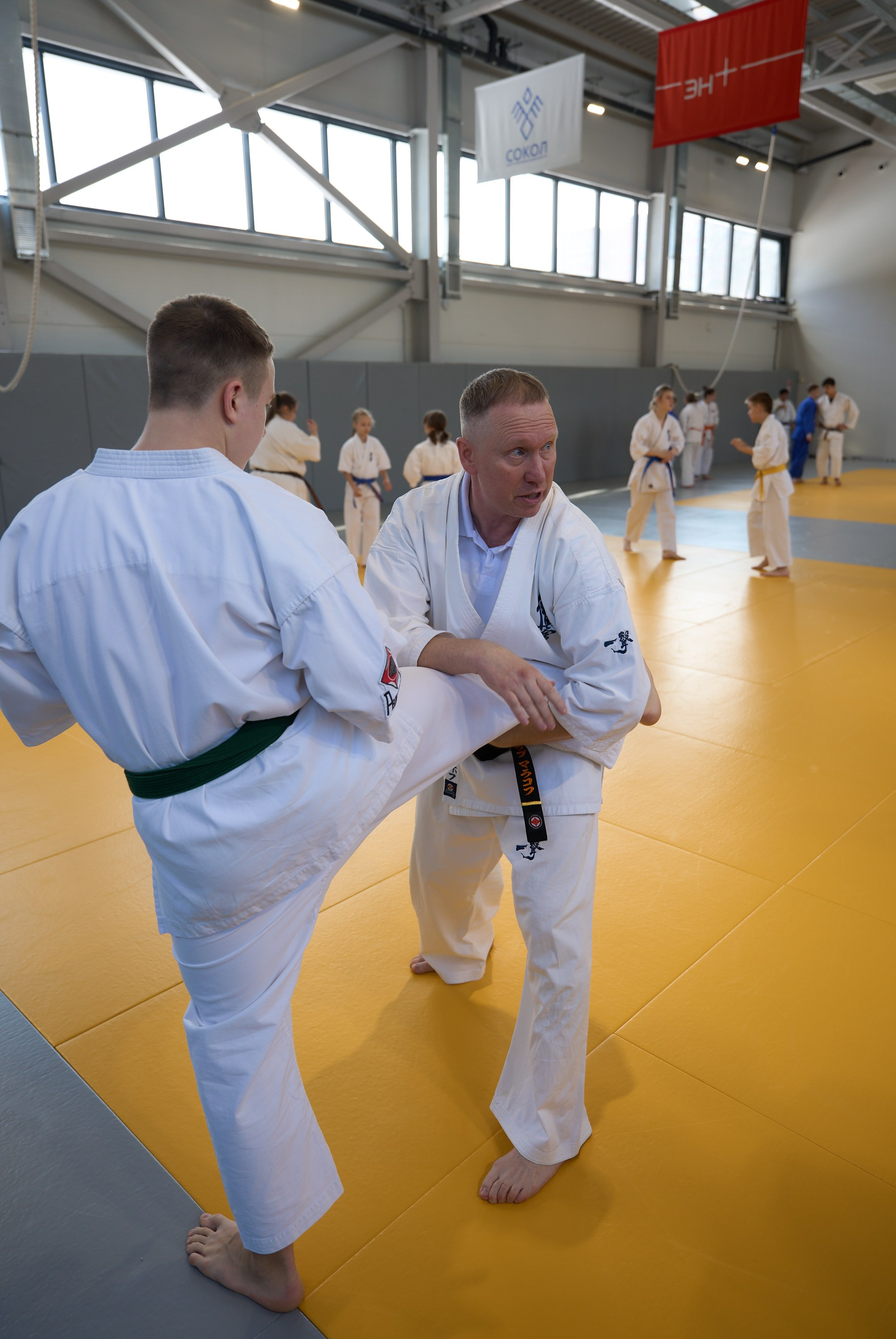 Открытие центров спортивных единоборств «Сокол» Красноярск/Дивногорск. Александр Сазонов Красноярск