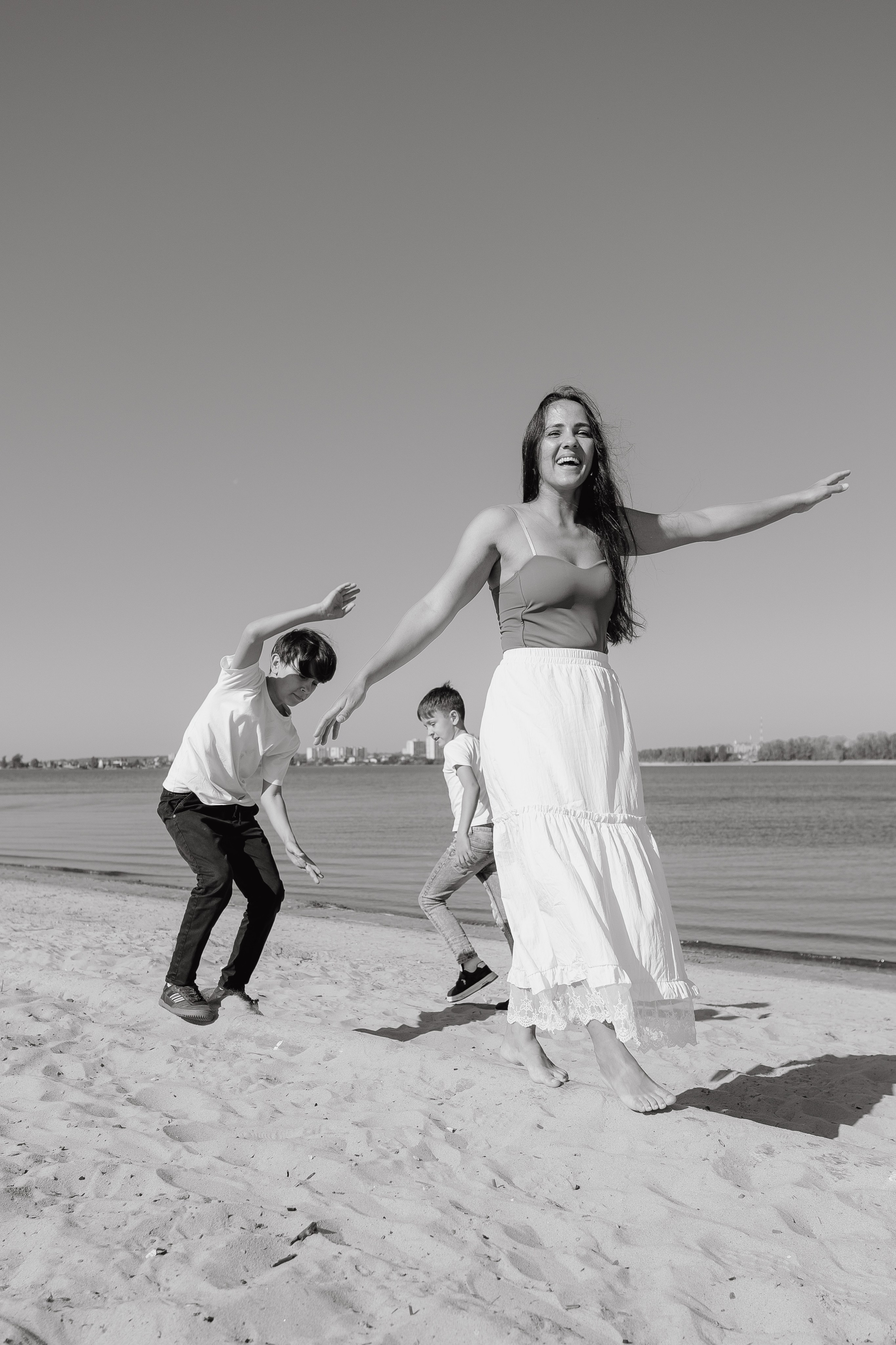Ляйсан с мальчишками. Фотограф в Казани.Снимаю индивидуальные портреты, love story и свадьбы