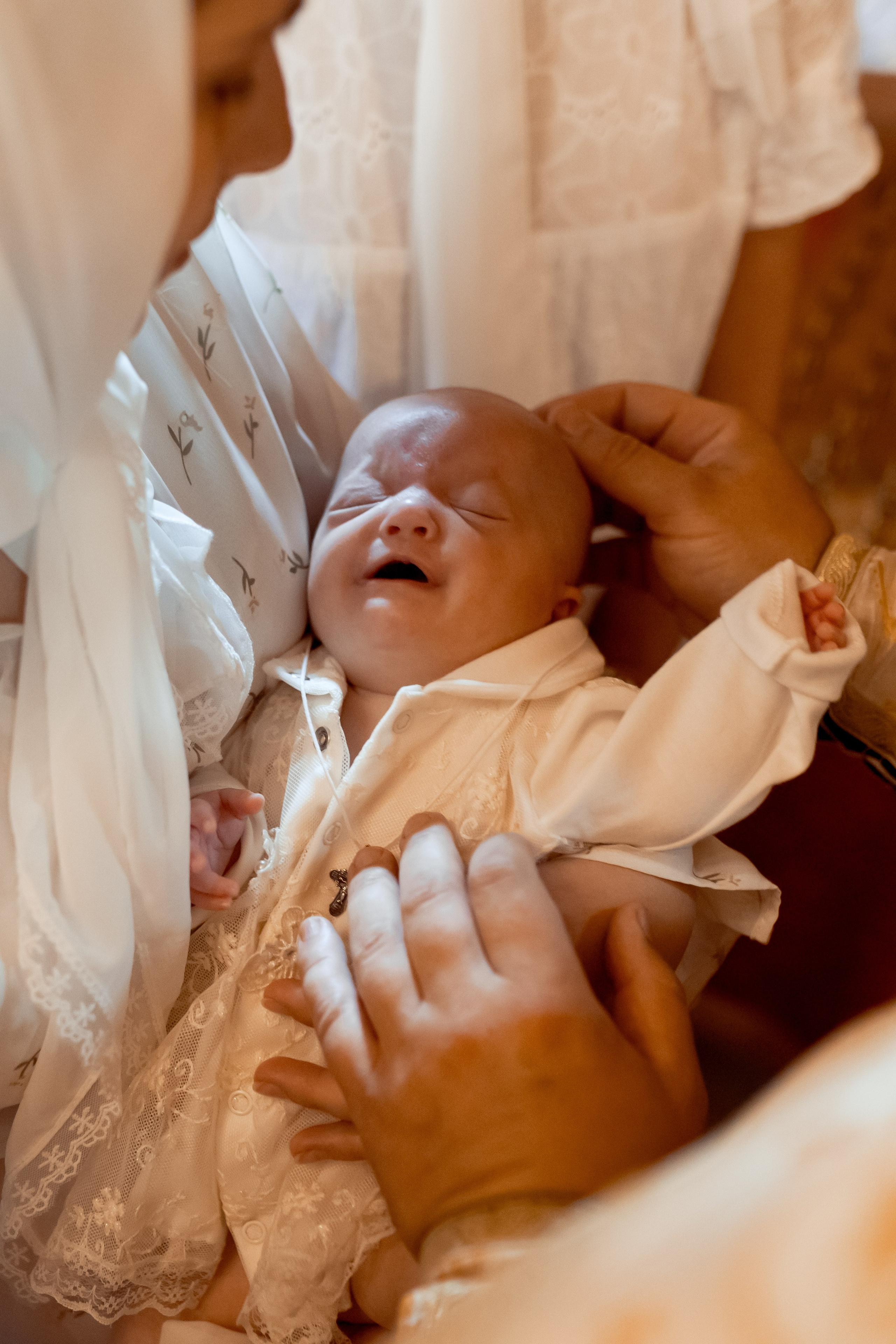 Крещение в Храме святых Новомучеников и Исповедников Российских. Фотограф Валерия Горбунова Подольск Бутово Видное Щербинка