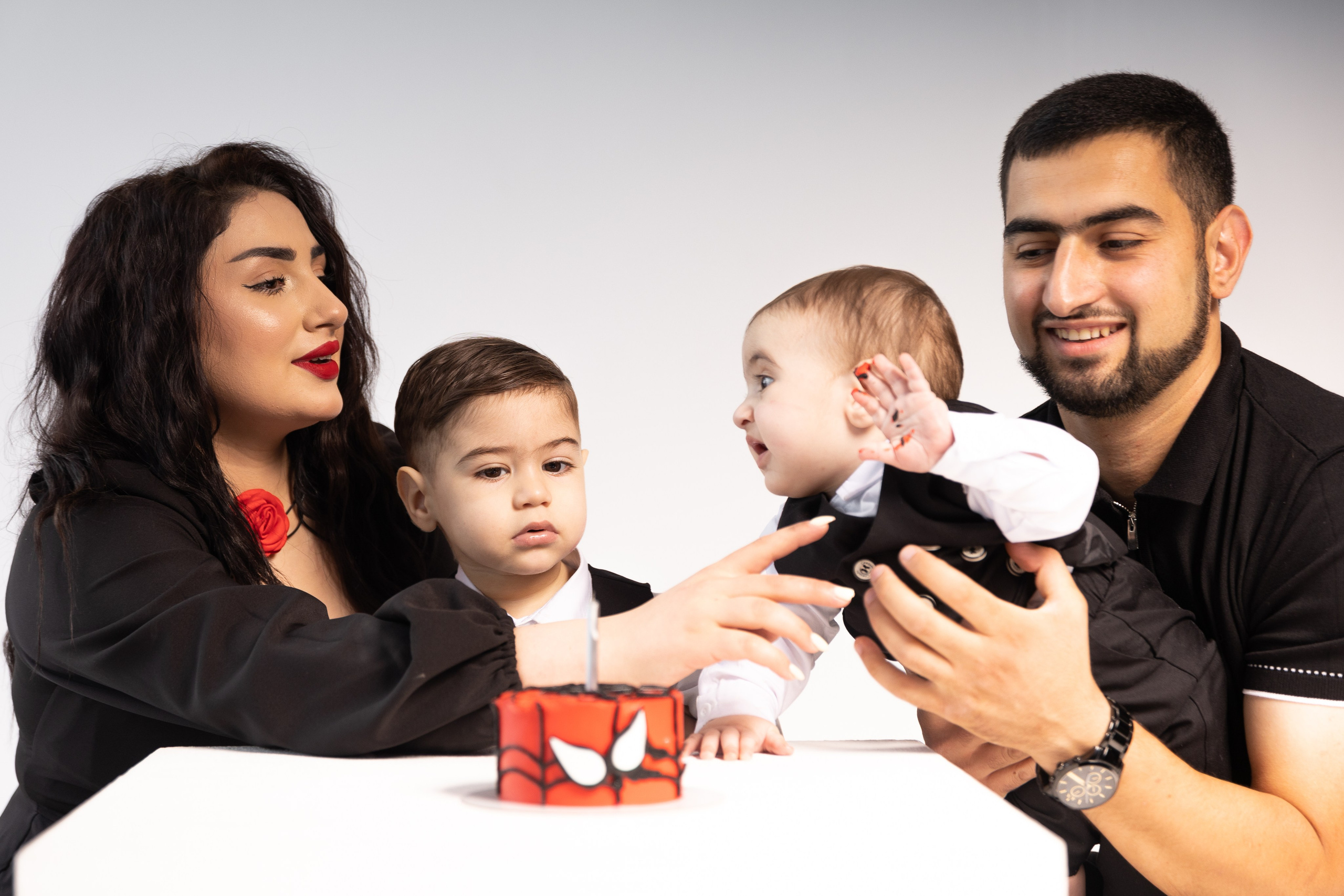 Семейная фотоссесия в студии. The EVL gallery