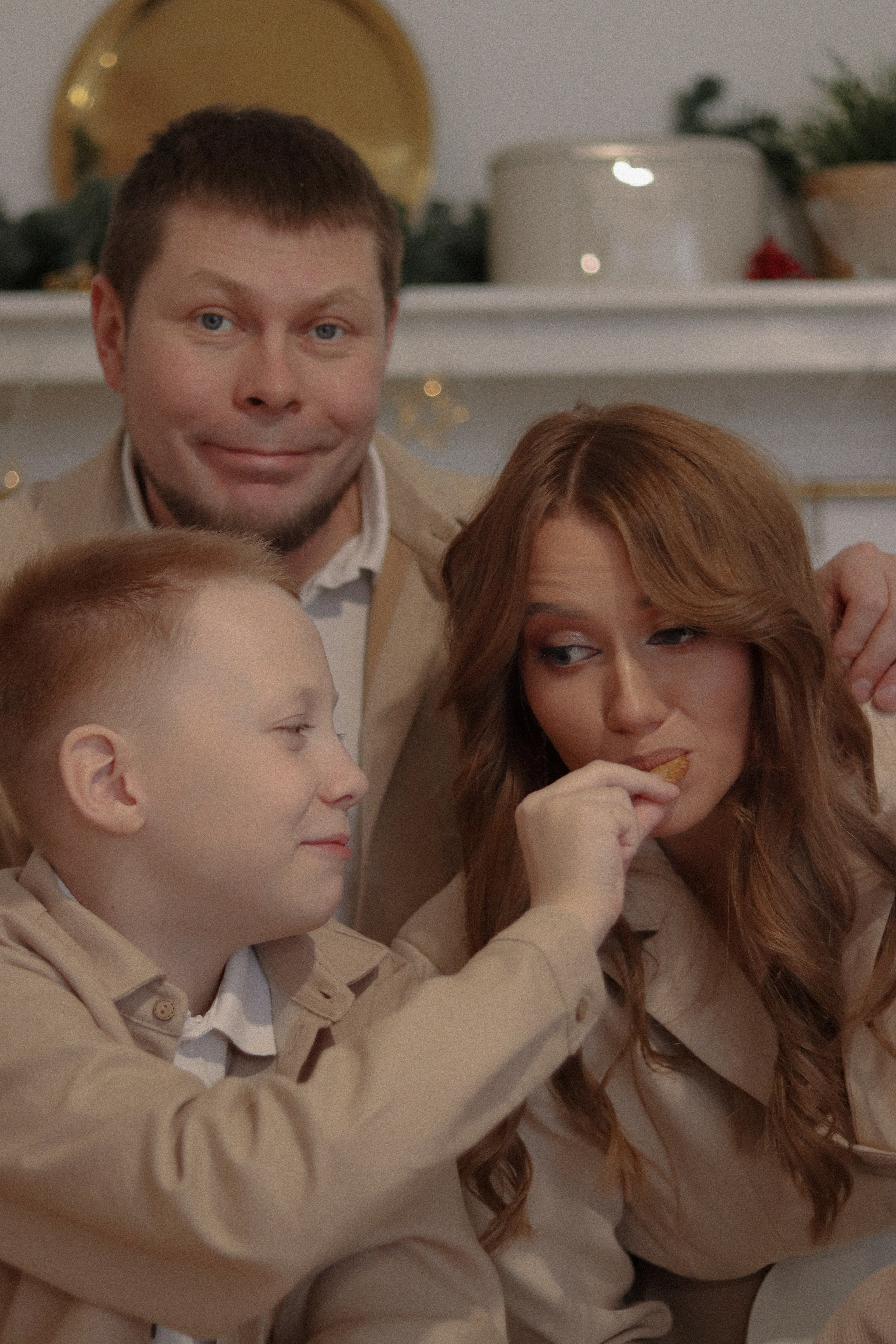 Семья Юли, Жени, Платона и Мирона. Фотограф Самара Лена Мандарин