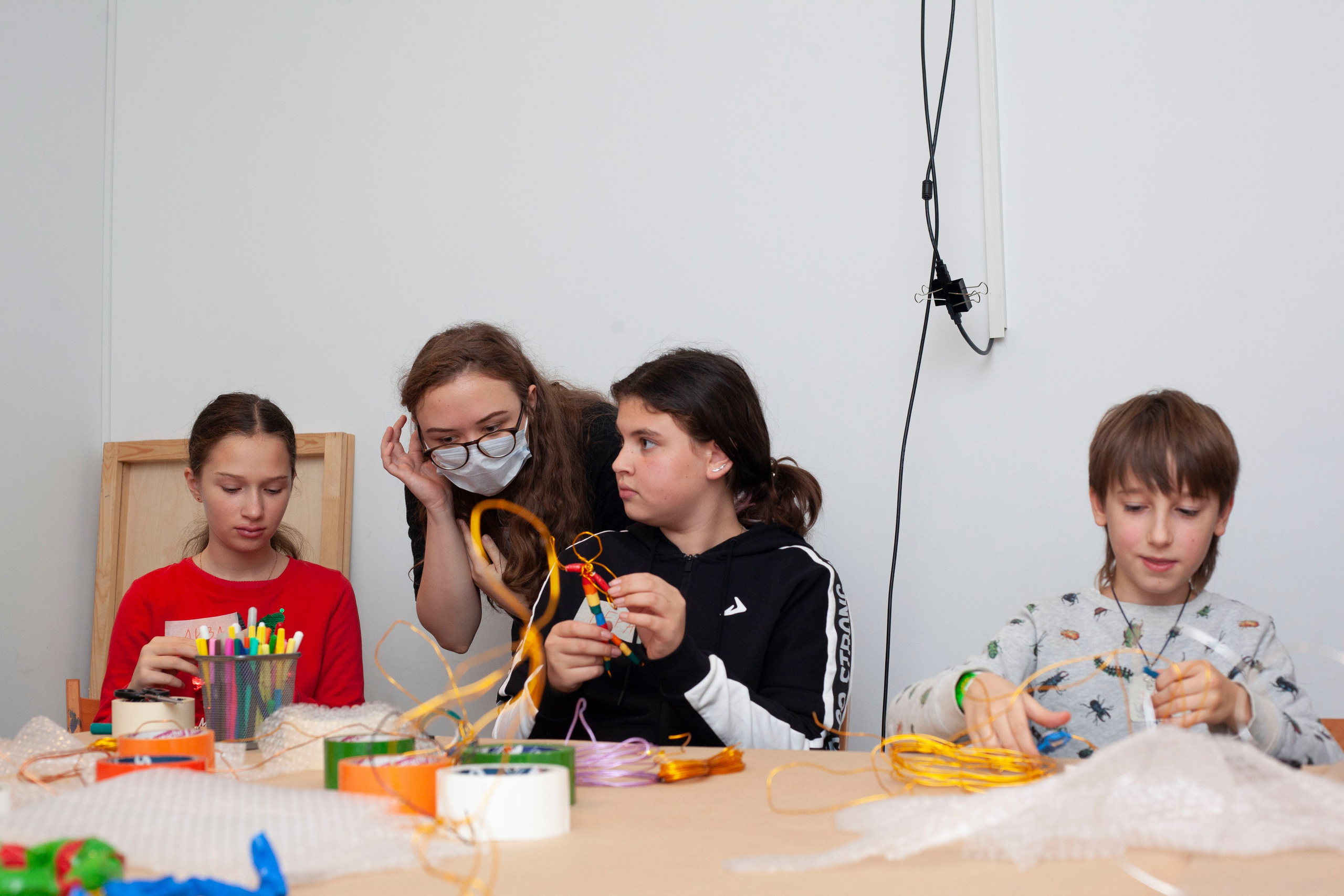 Детский мастер-класс в ММОМА. Stanislav Baryshev — People. Emotions. Atmosphere